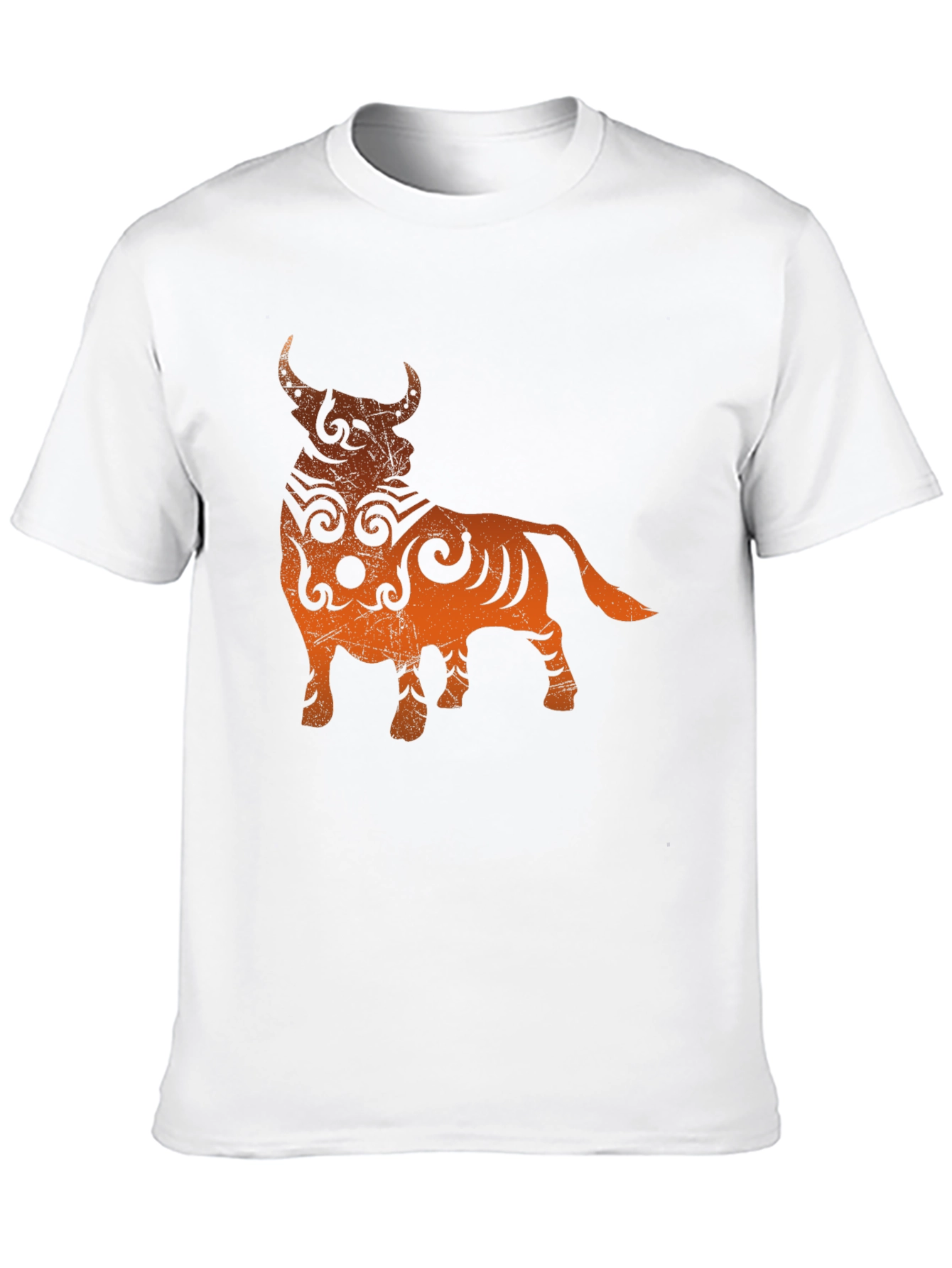 Taurus Graphic Tee - Black Cotton Blend