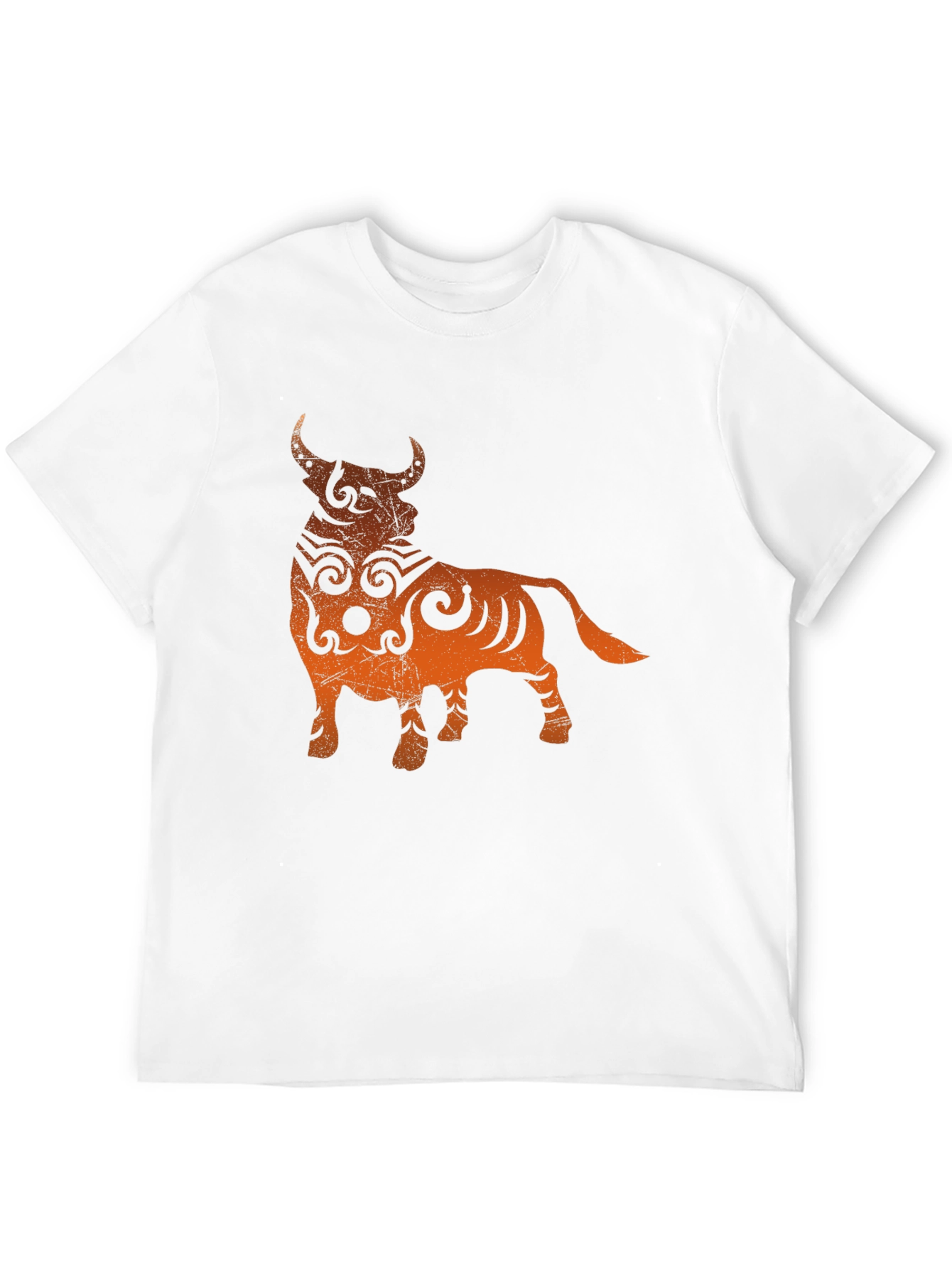 Taurus Graphic Tee - Black Cotton Blend