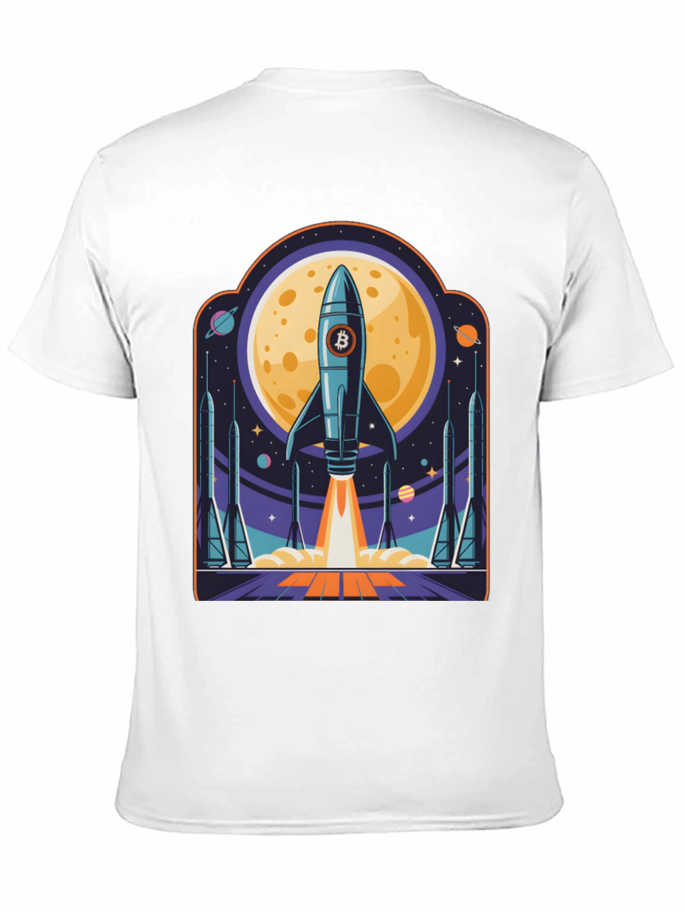 Bitcoin Rocket Launch T-Shirt