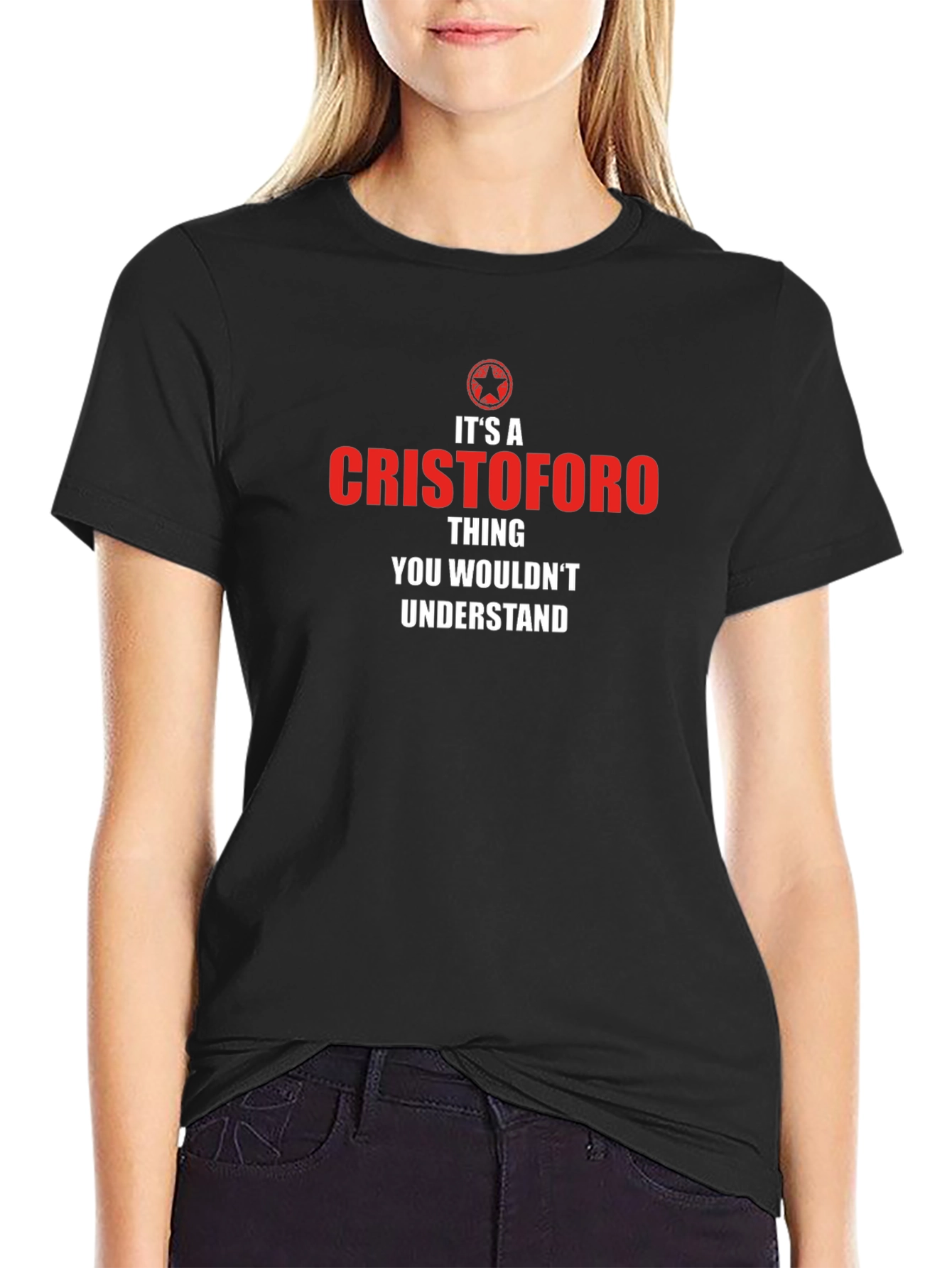 Cristoforo Thing T-Shirt - Novelty Gift Tee