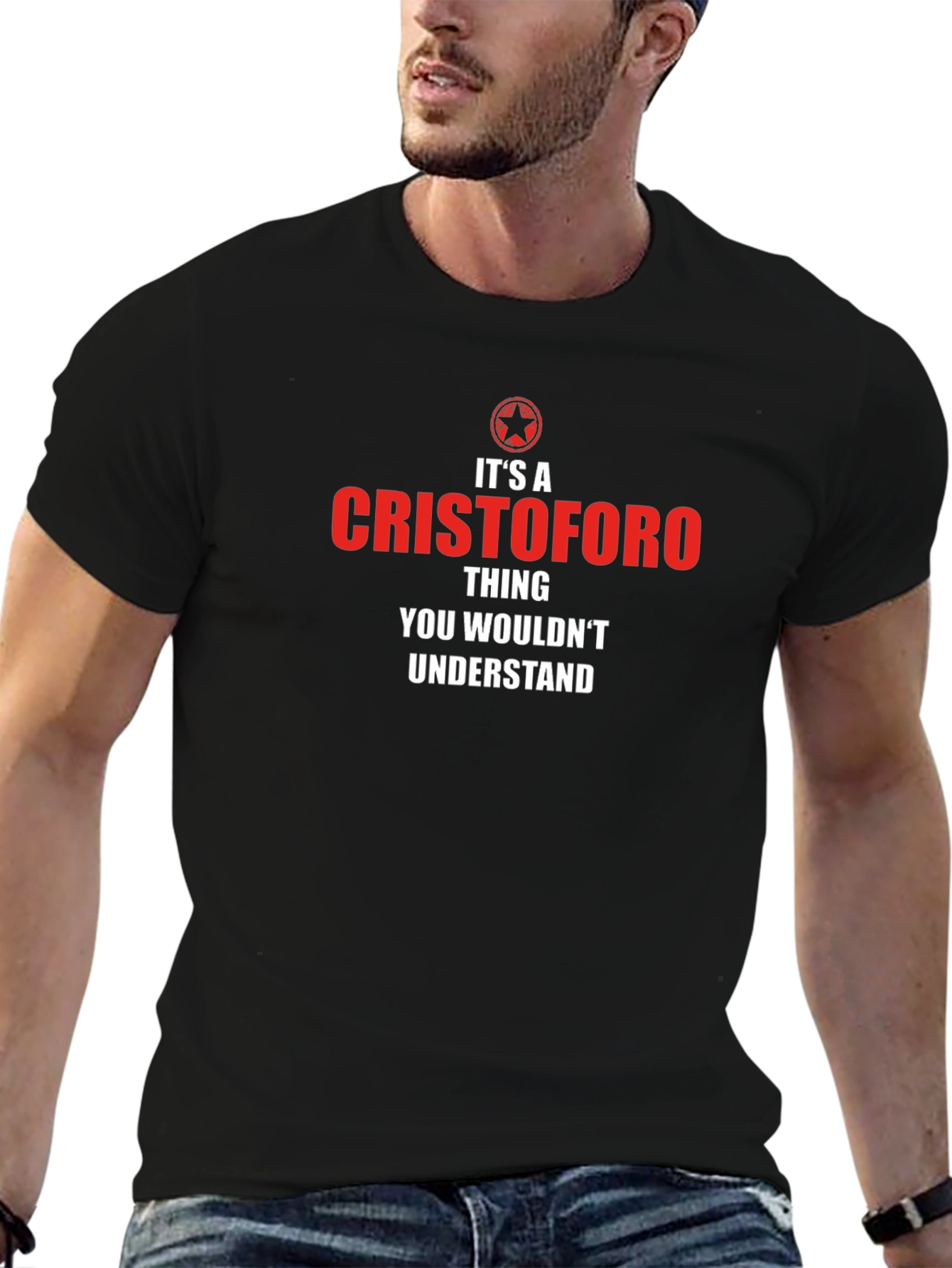 Cristoforo Thing T-Shirt - Novelty Gift Tee