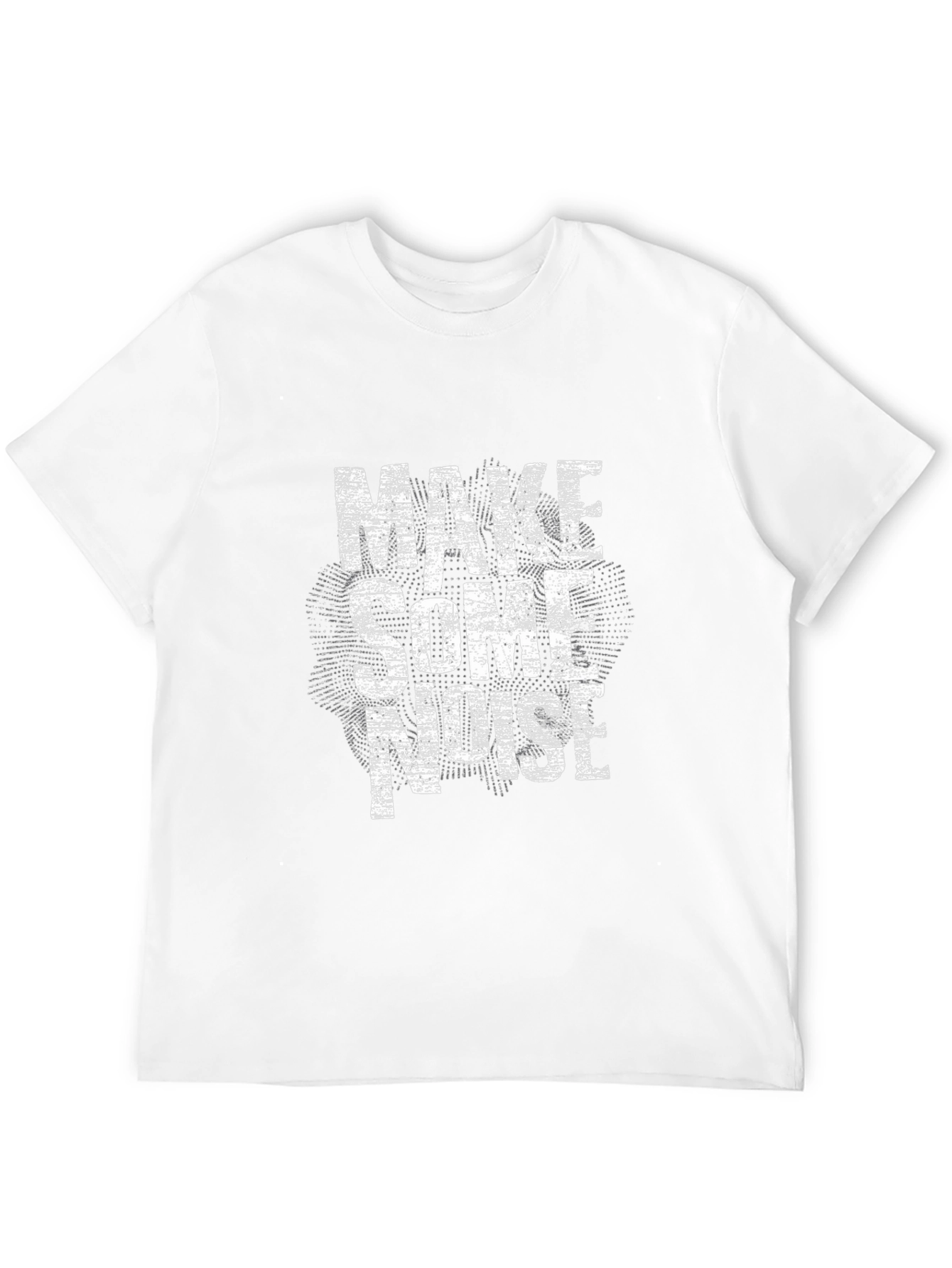 Make Some Noise Graphic Tee - Black