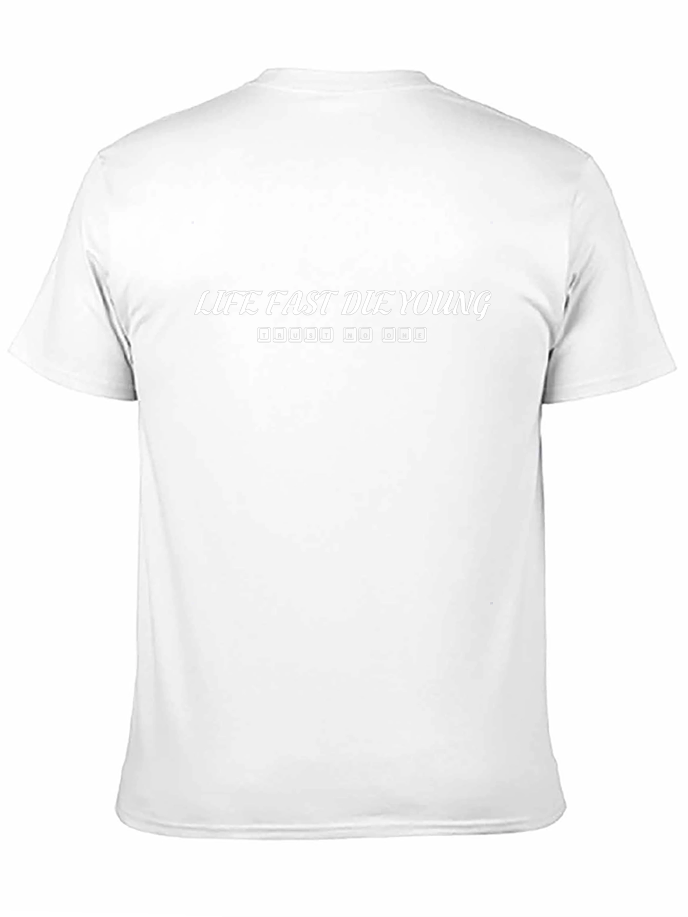 Life Fast Die Young Graphic Tee - Black