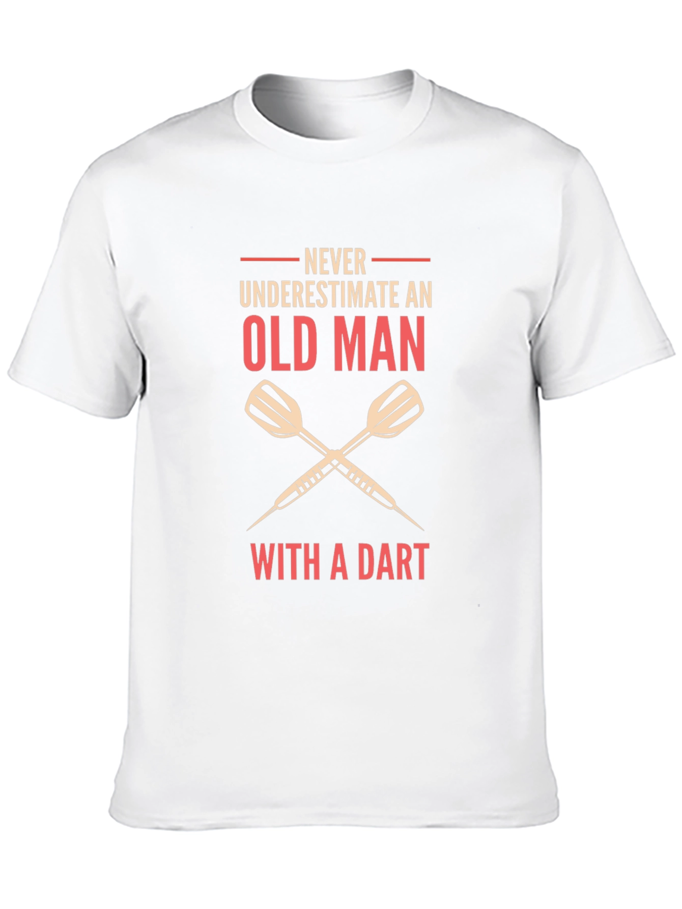 Never Underestimate Old Man T-Shirt