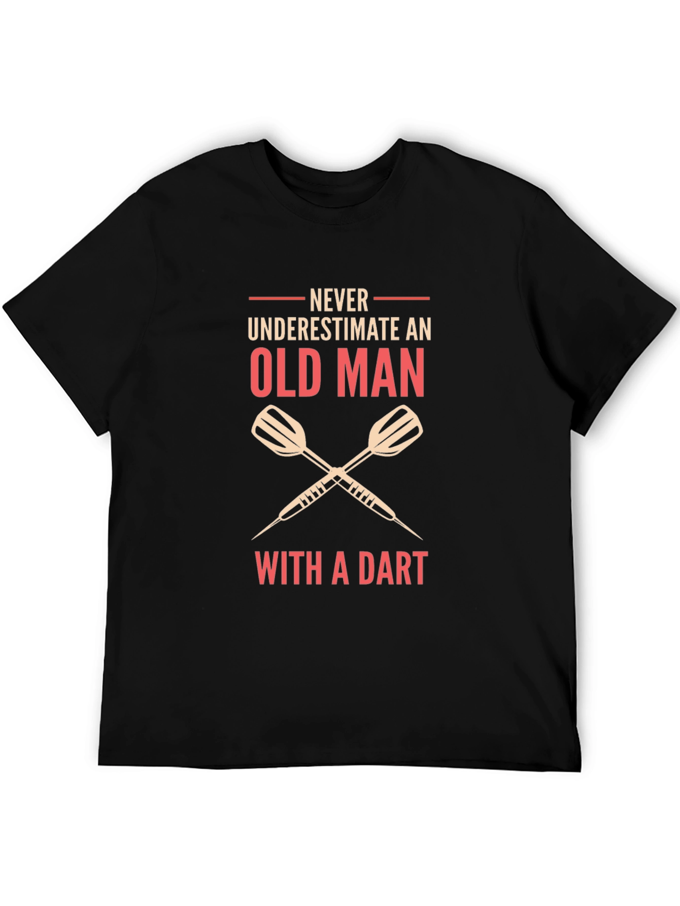 Never Underestimate Old Man T-Shirt
