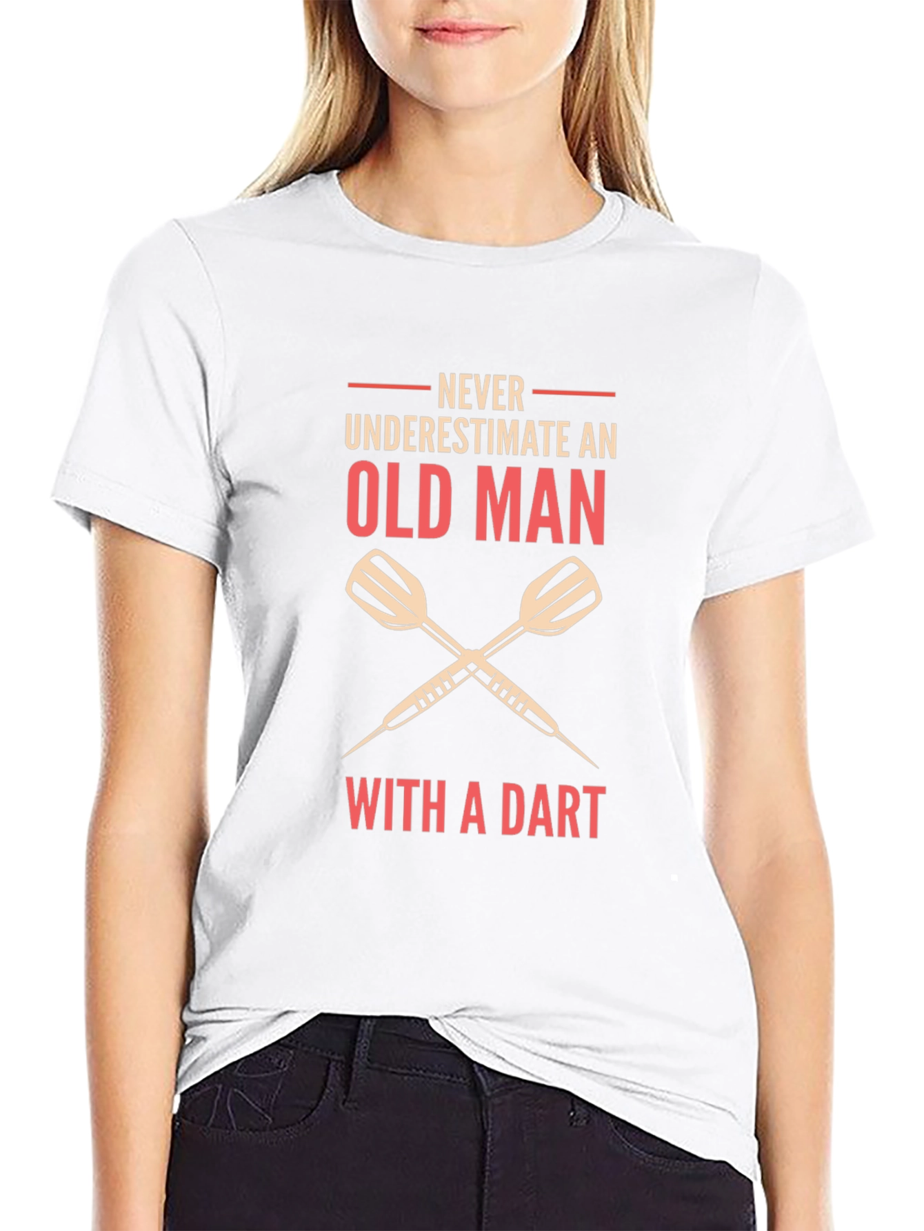 Never Underestimate Old Man T-Shirt