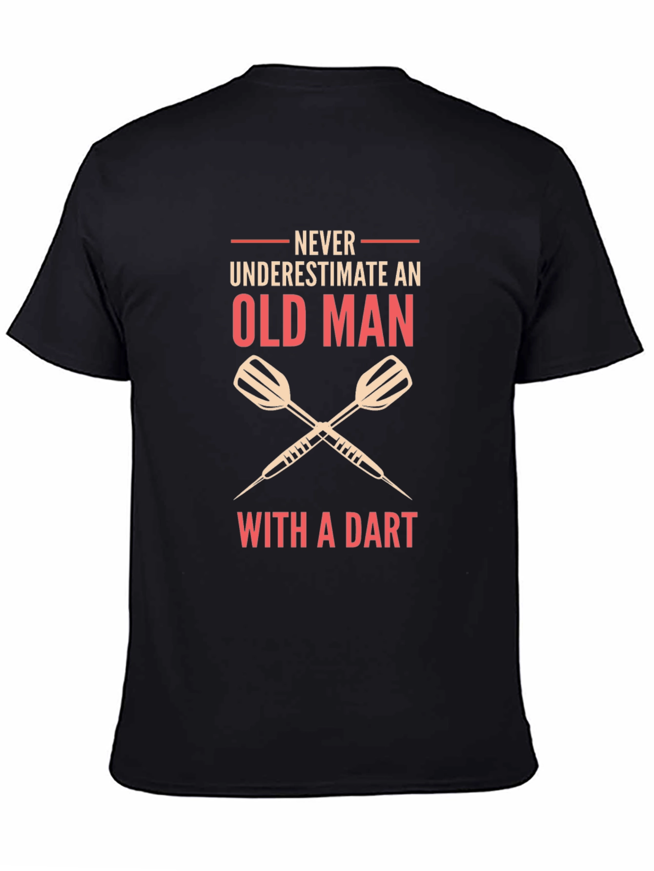 Never Underestimate Old Man T-Shirt