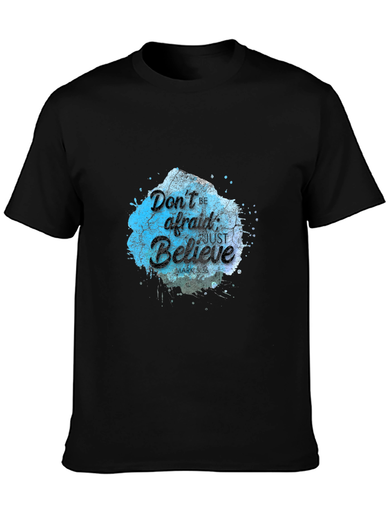 Believe Graphic Tee - Black