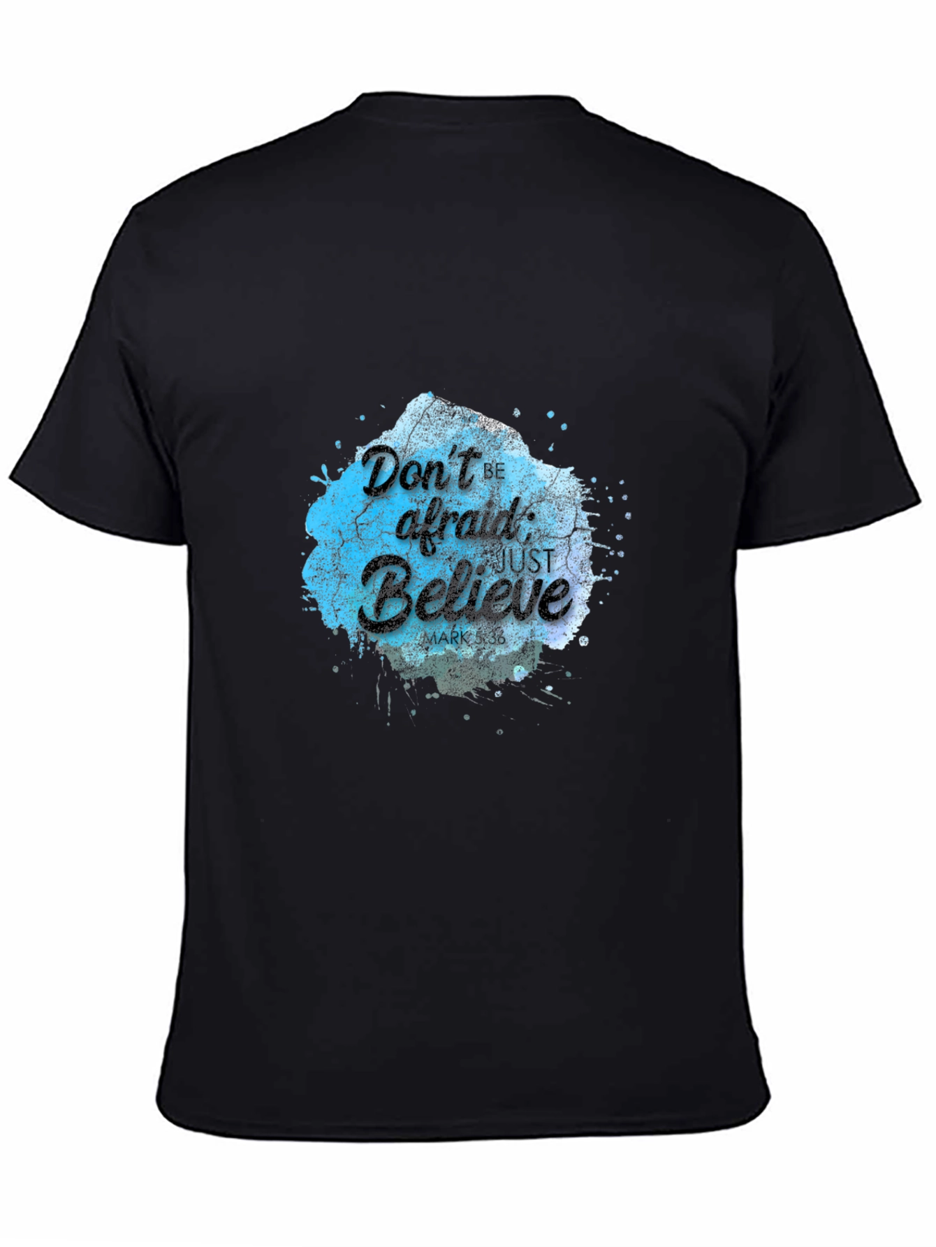 Believe Graphic Tee - Black