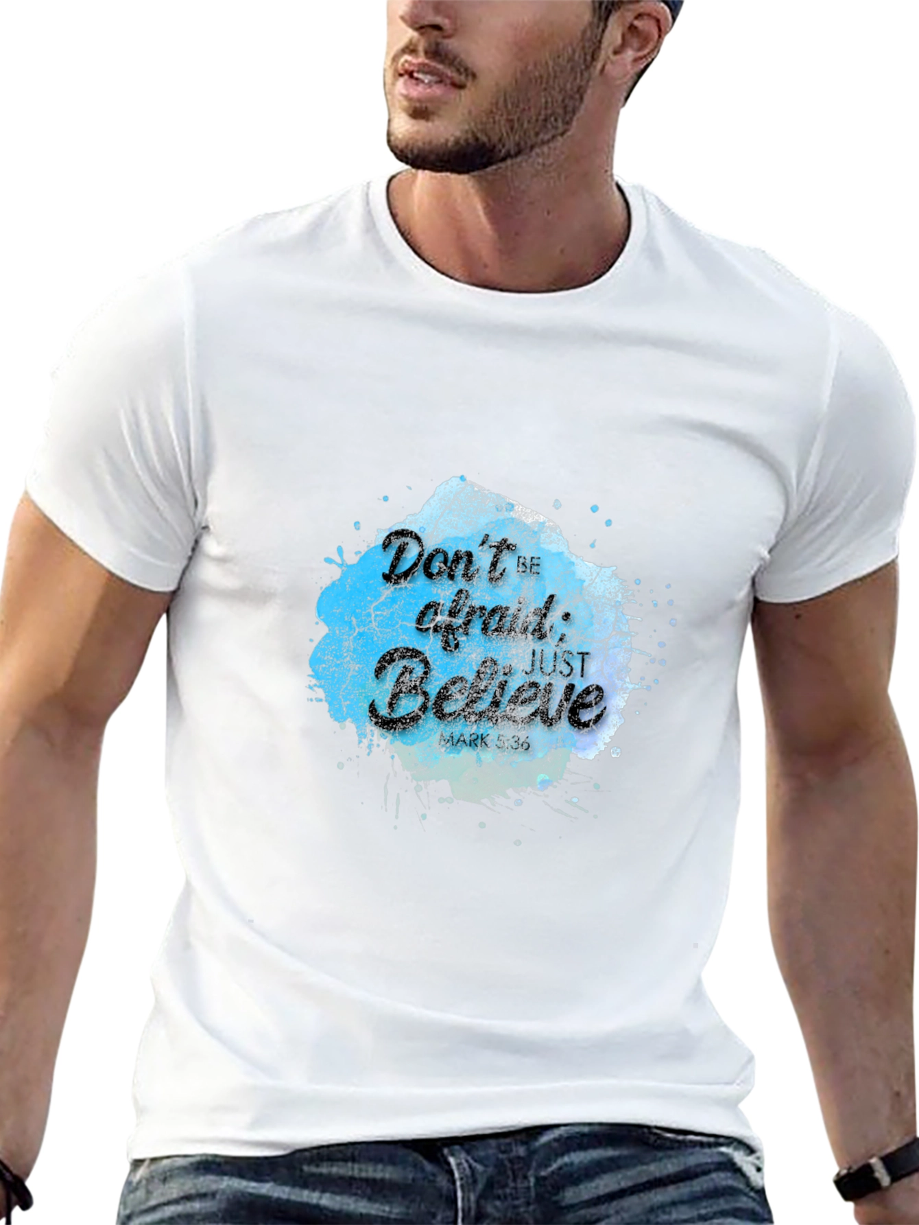 Believe Graphic Tee - Black
