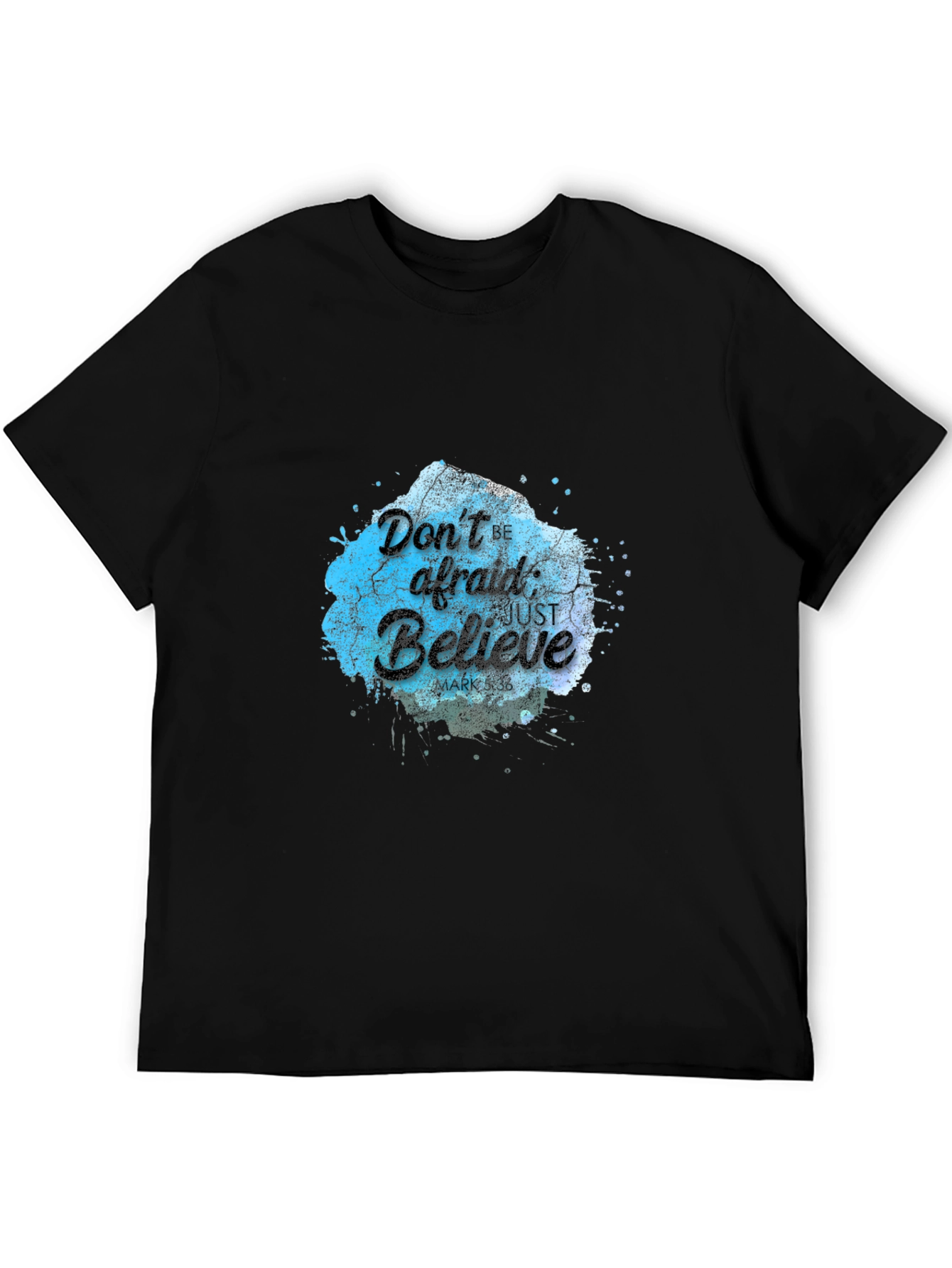 Believe Graphic Tee - Black