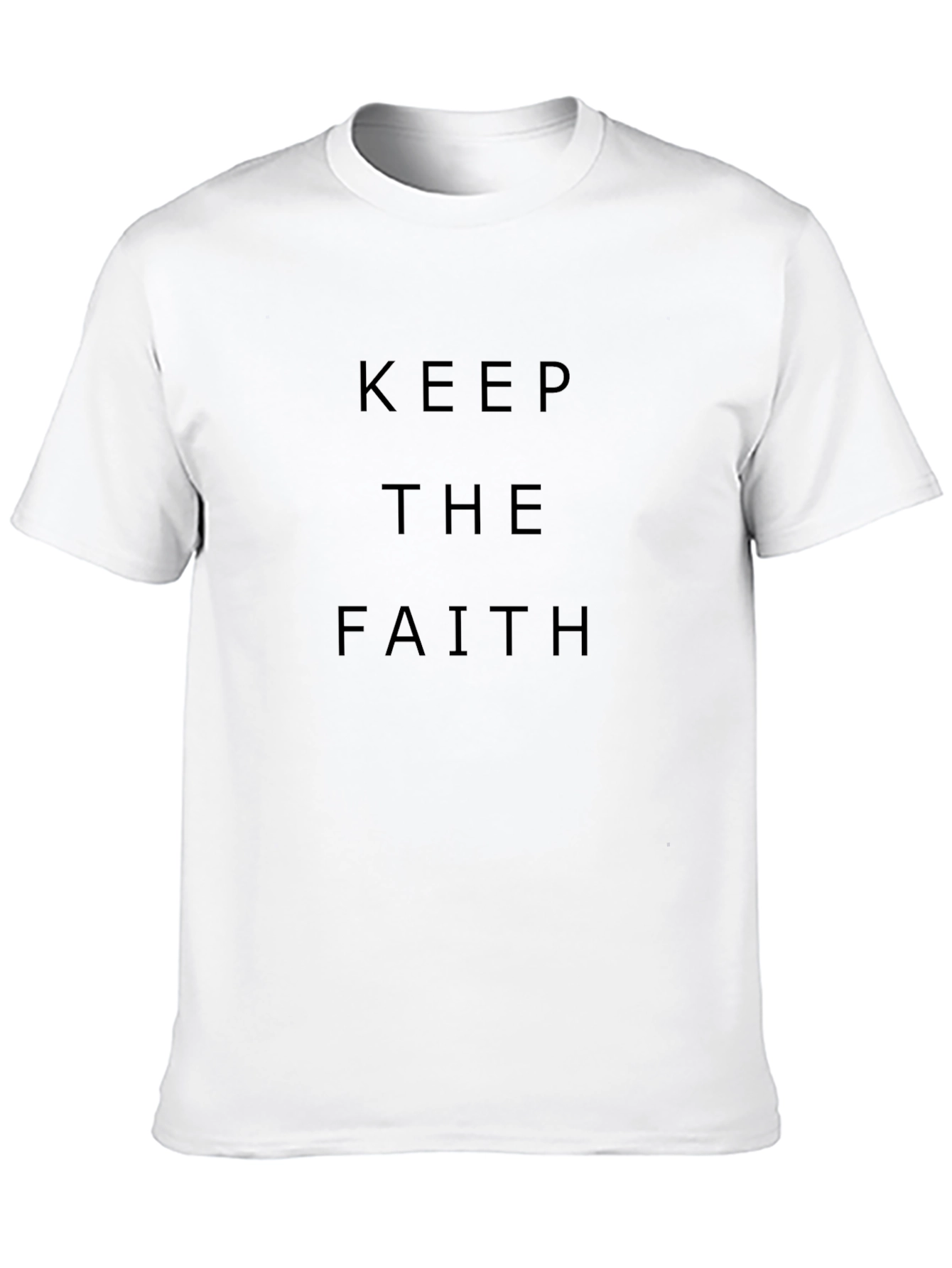 Keep The Faith Graphic Tee - Stylish Comfort