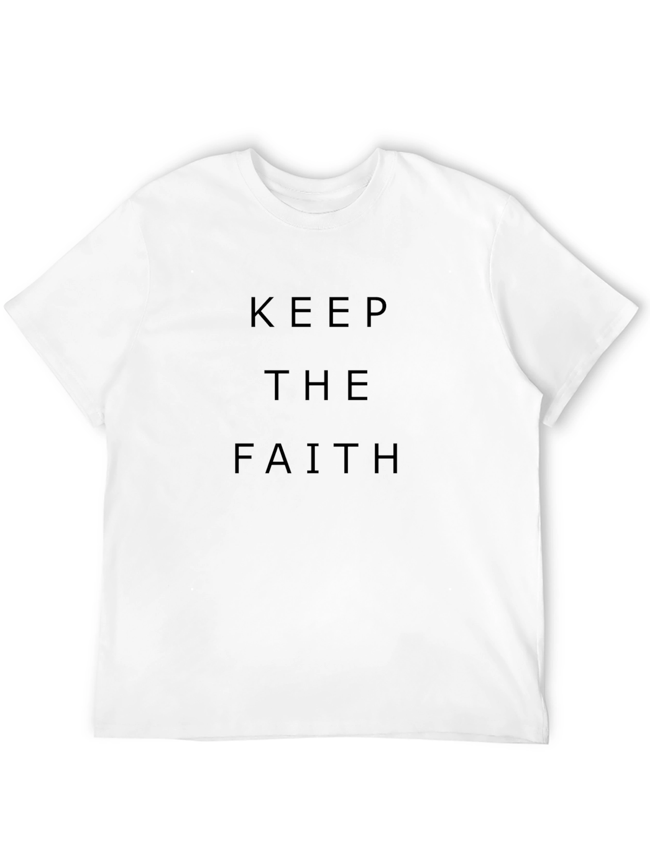 Keep The Faith Graphic Tee - Stylish Comfort