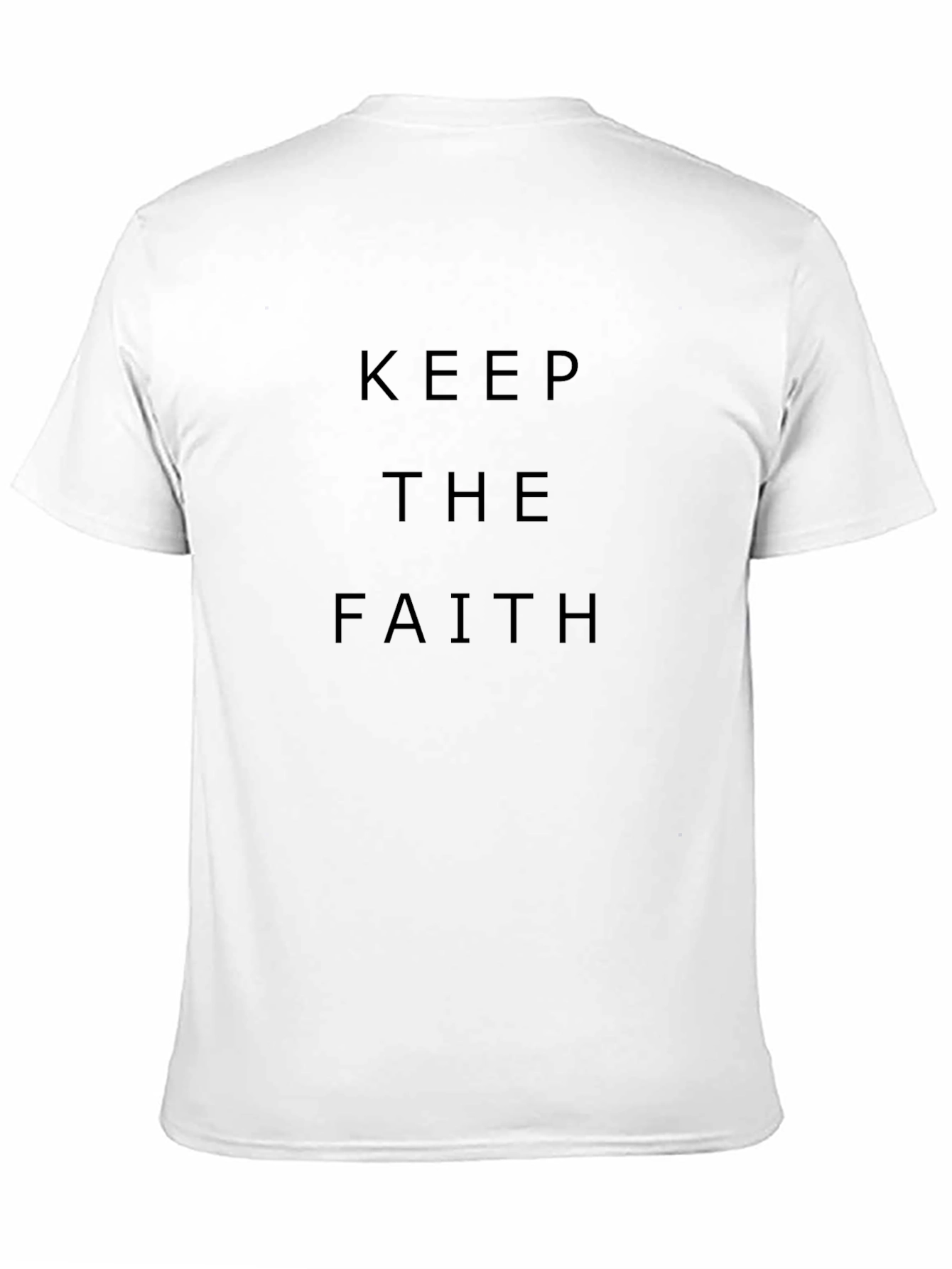 Keep The Faith Graphic Tee - Stylish Comfort