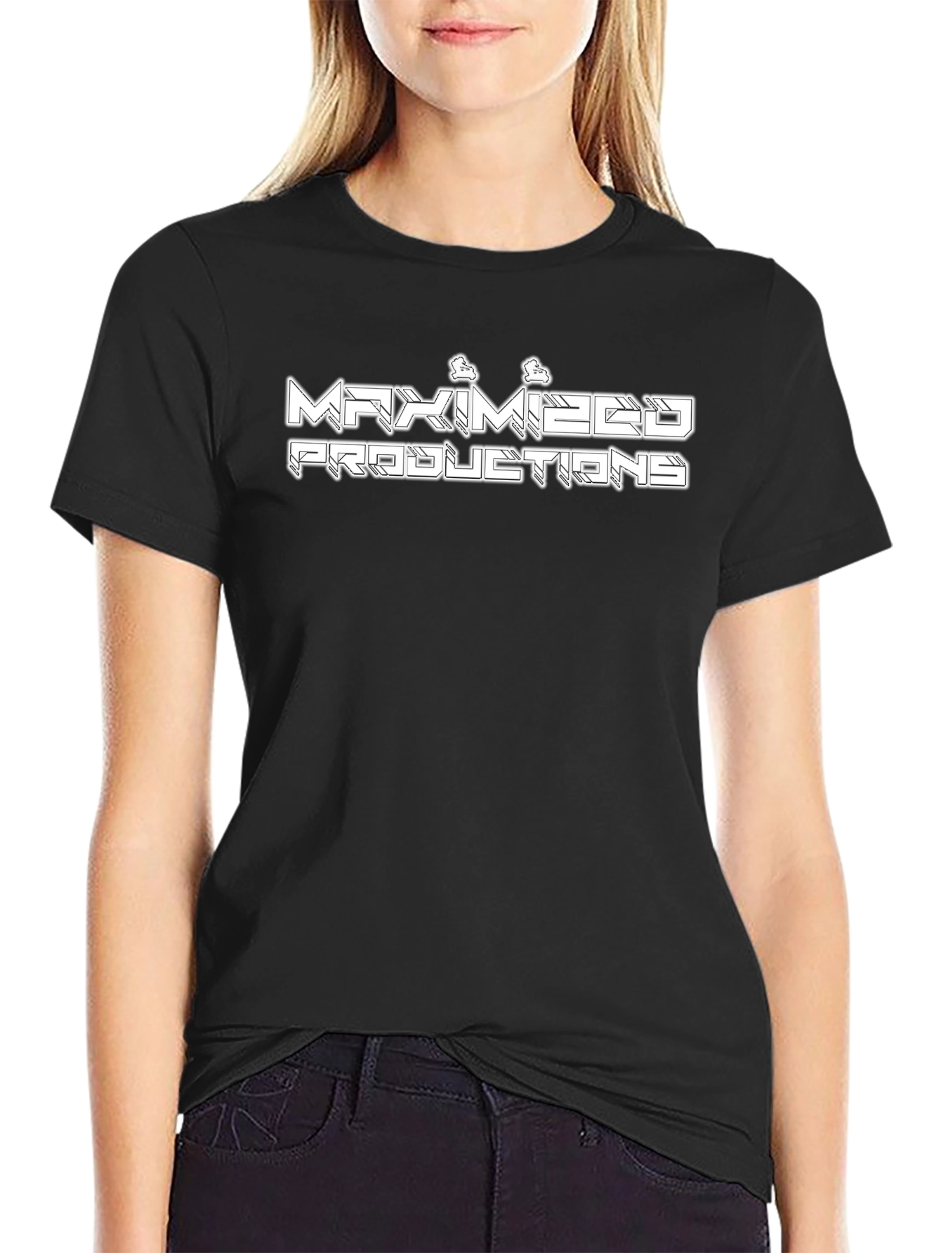 MaximZero Productions Black Graphic Tee