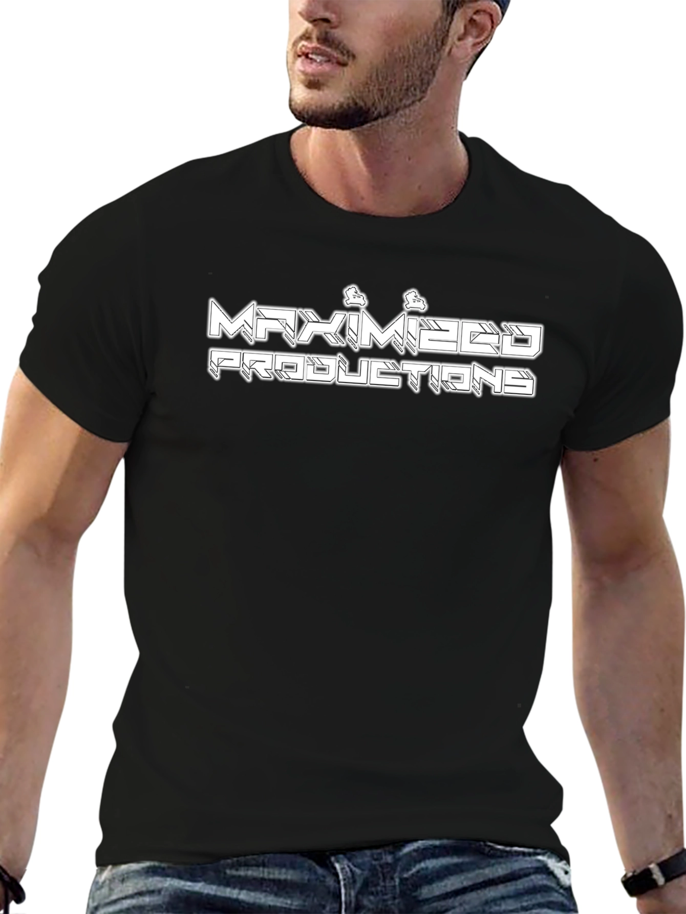 MaximZero Productions Black Graphic Tee