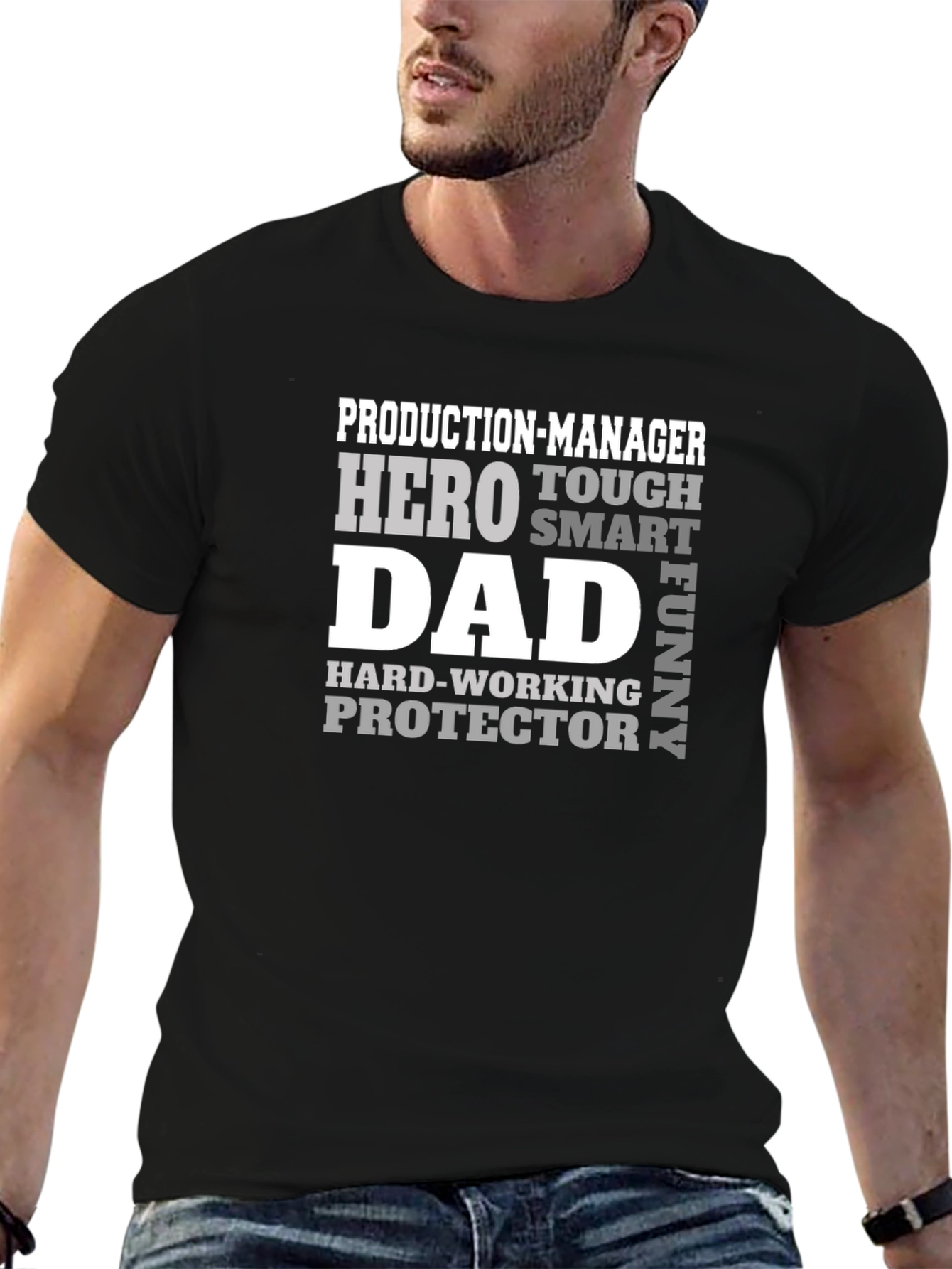 Production-Manager Hero Dad T-Shirt