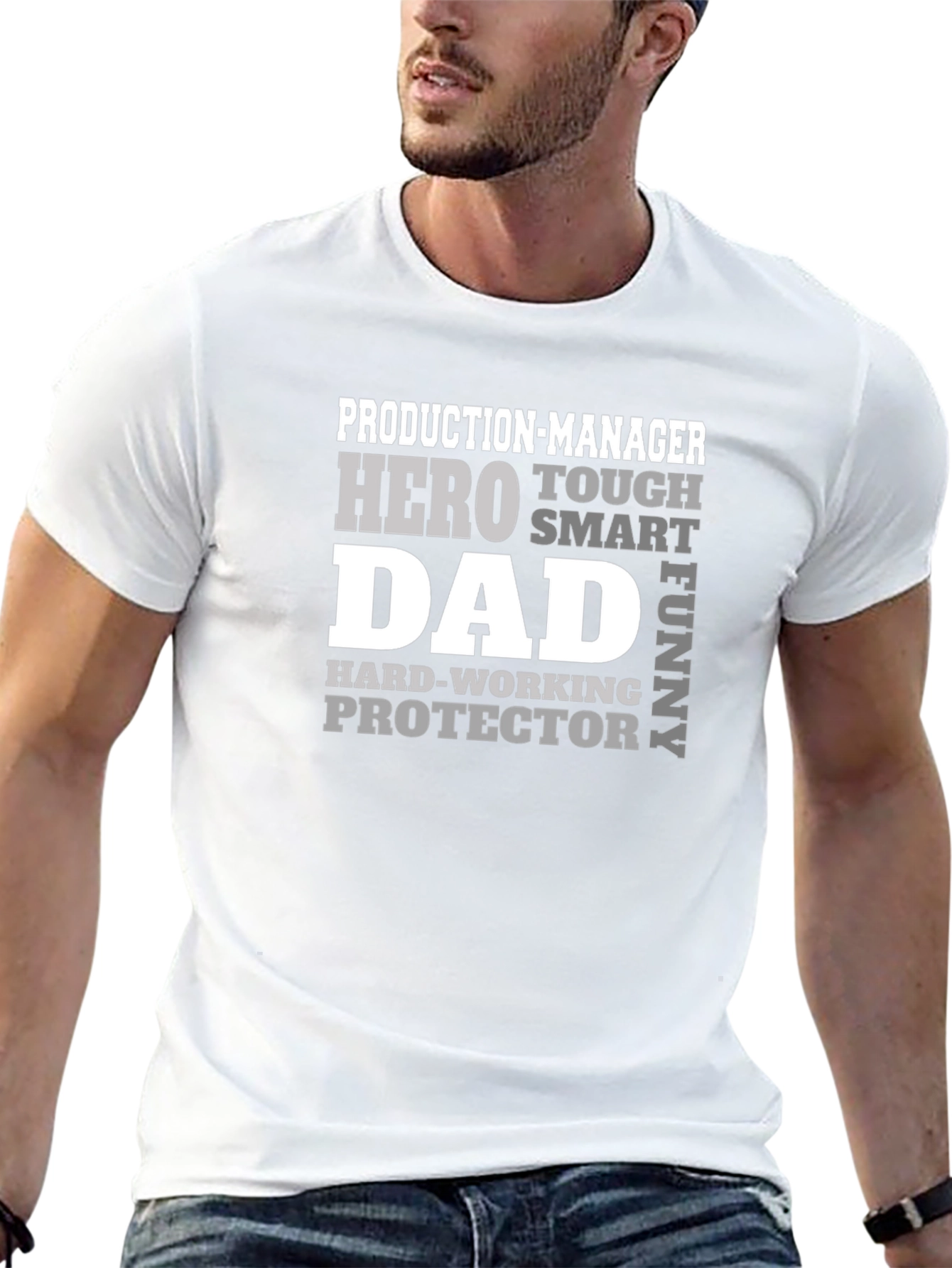 Production-Manager Hero Dad T-Shirt