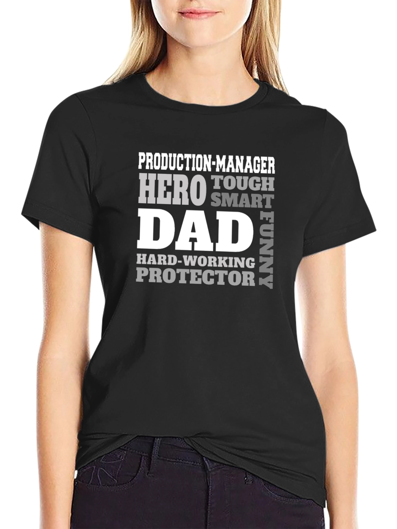 Production-Manager Hero Dad T-Shirt