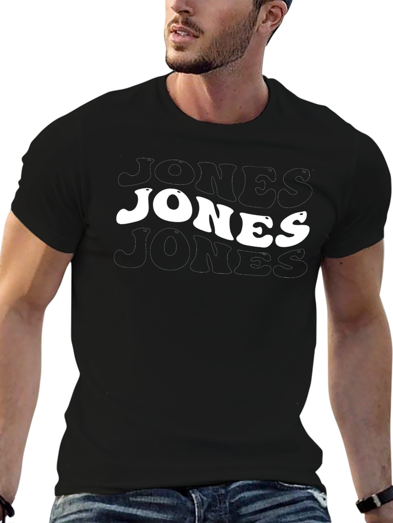 Retro Jones Graphic T-Shirt