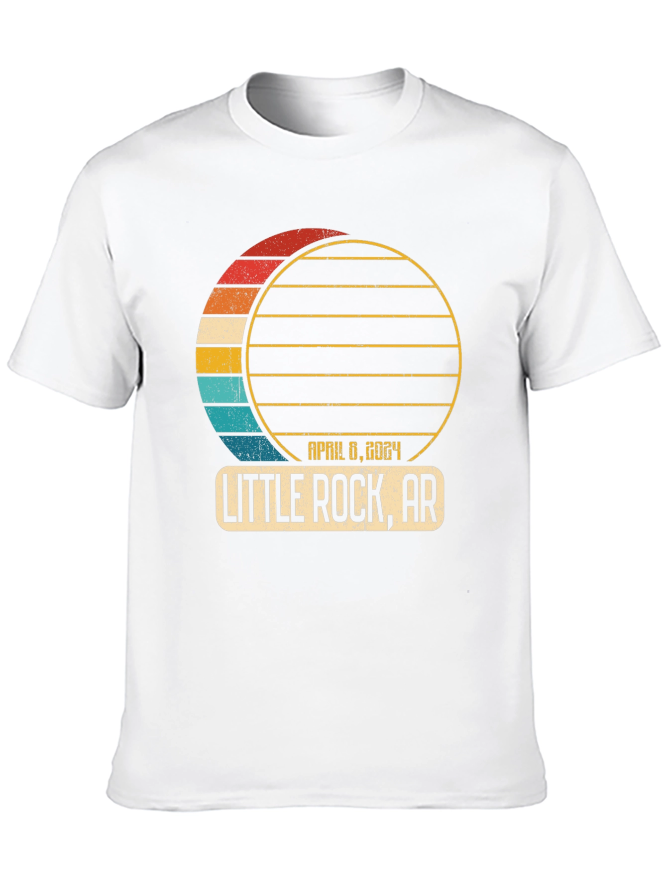 Little Rock AR Eclipse 2024 T-Shirt