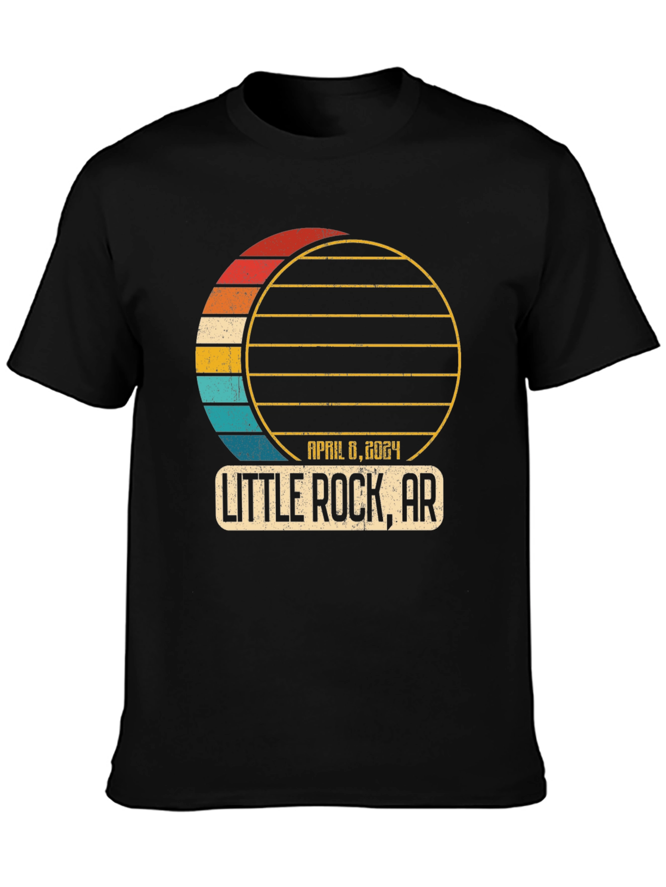 Little Rock AR Eclipse 2024 T-Shirt