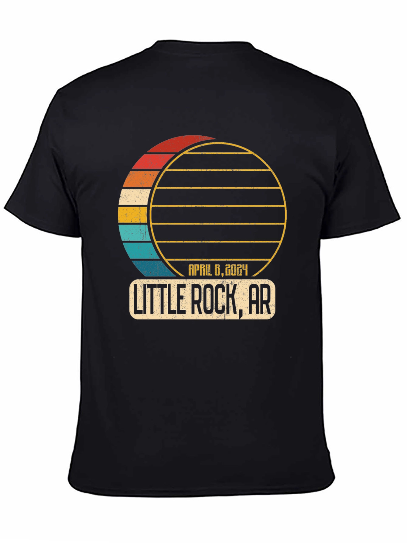 Little Rock AR Eclipse 2024 T-Shirt