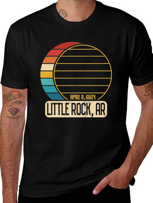 Little Rock AR Eclipse 2024 T-Shirt