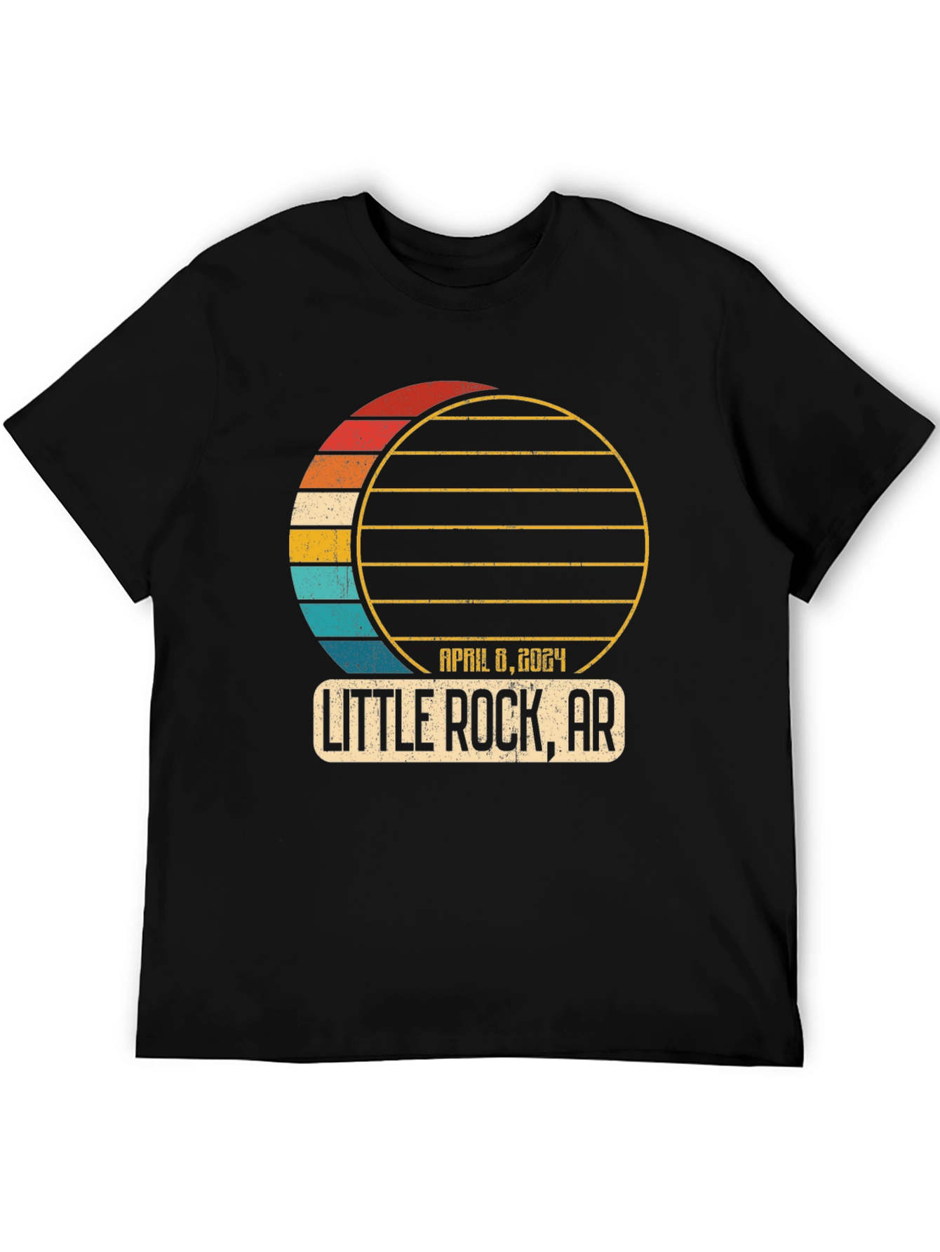 Little Rock AR Eclipse 2024 T-Shirt