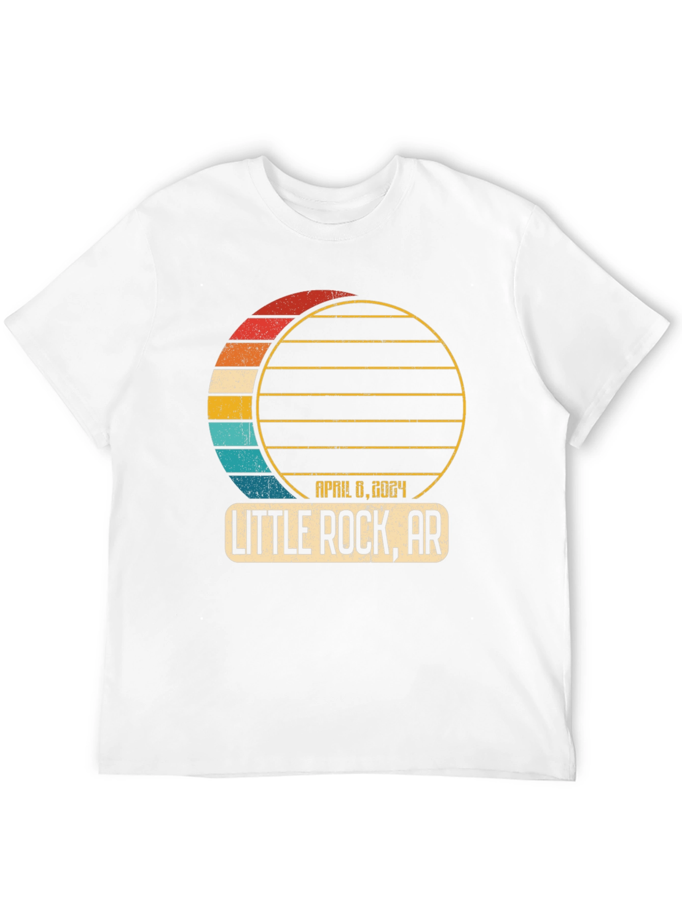 Little Rock AR Eclipse 2024 T-Shirt