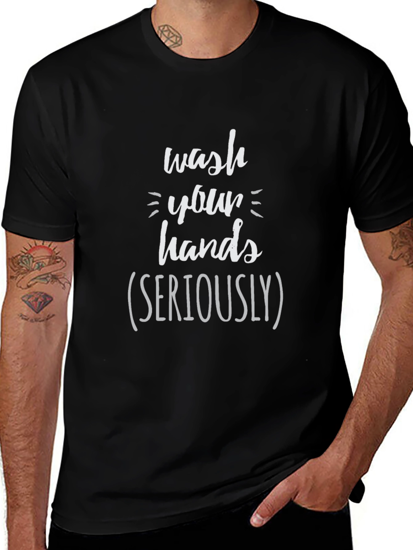 Wash Your Hands Graphic Tee