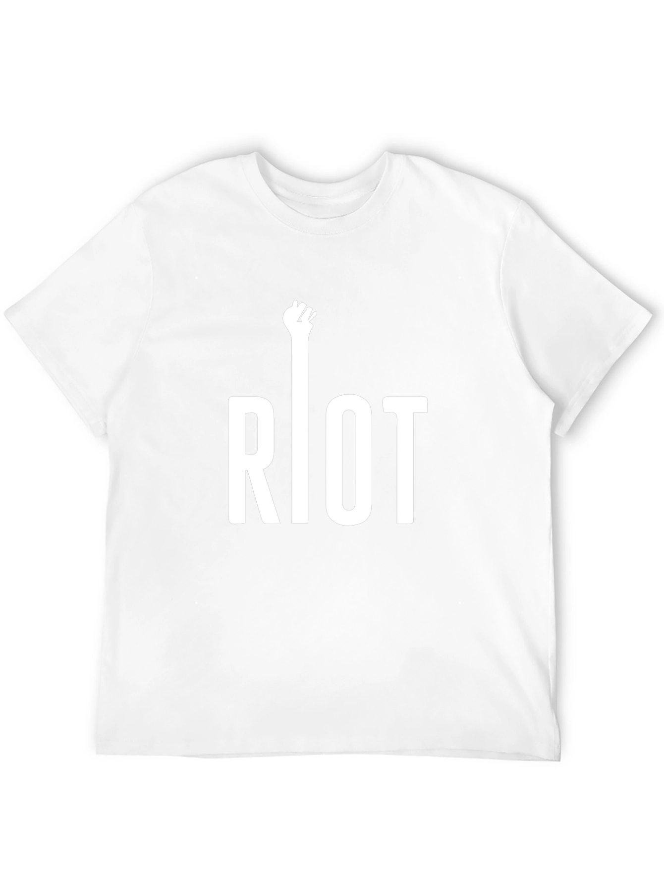 Riot Fist T-Shirt - Black Graphic Tee