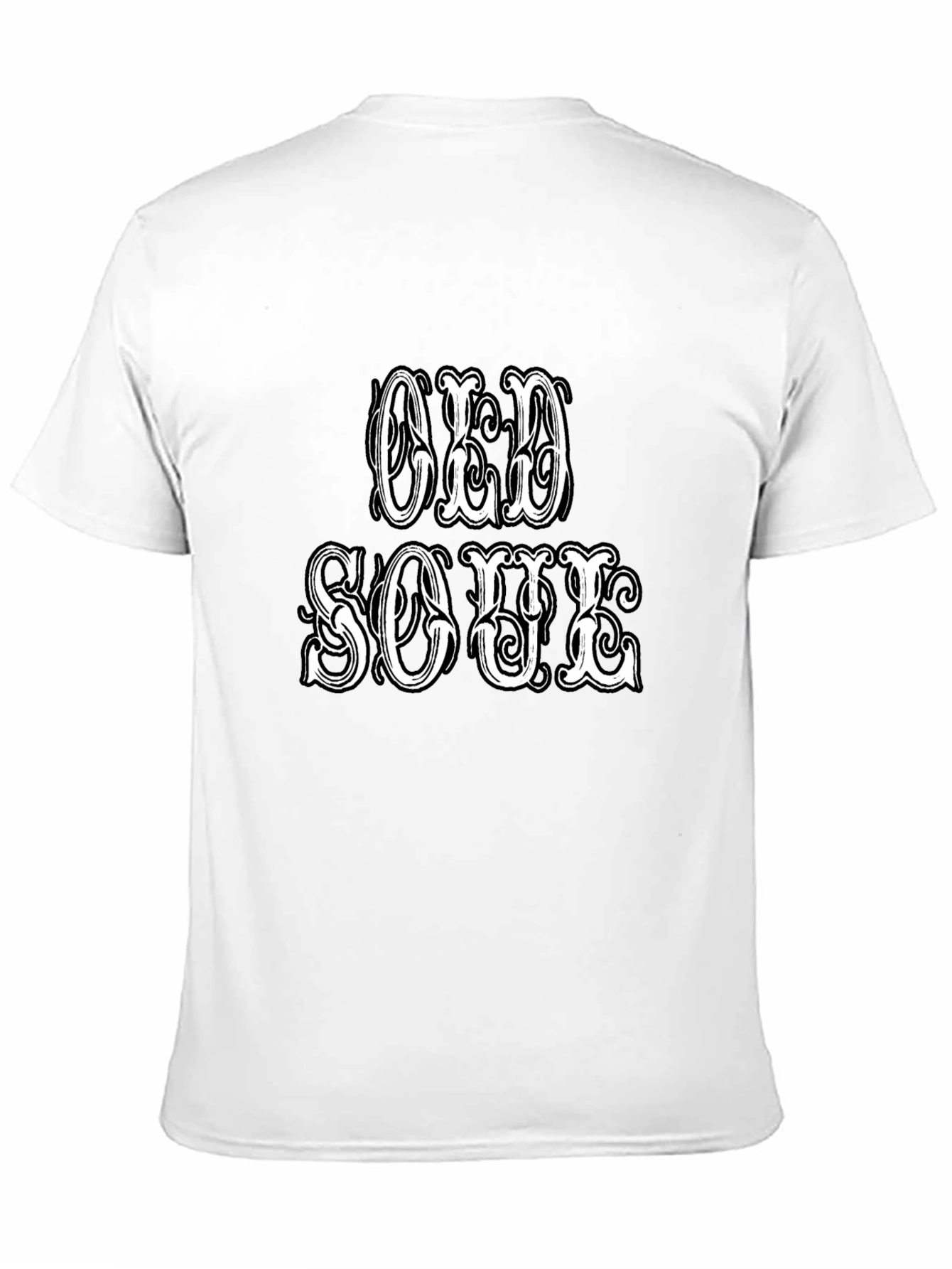 Old Soul Graphic Print Black T-Shirt