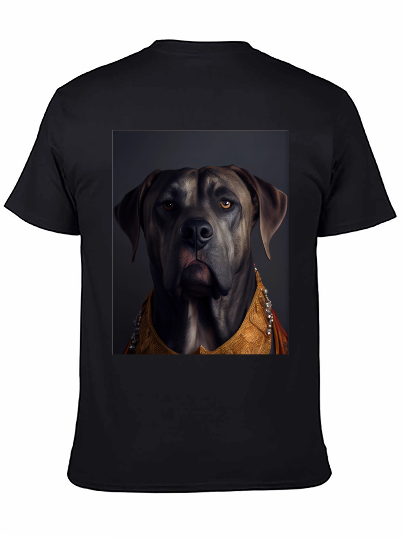 Dog Portrait Graphic Tee - Stylish Canine Art