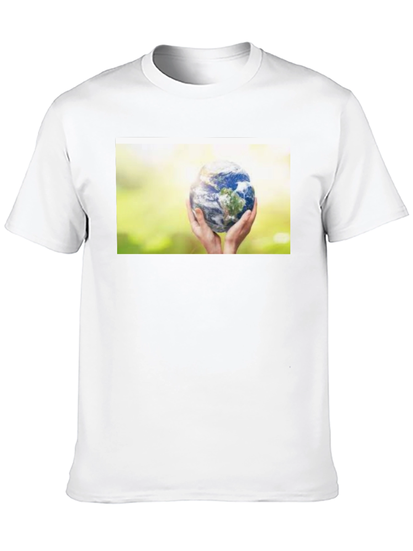 Earth Hands Graphic T-Shirt - Save the Planet Tee