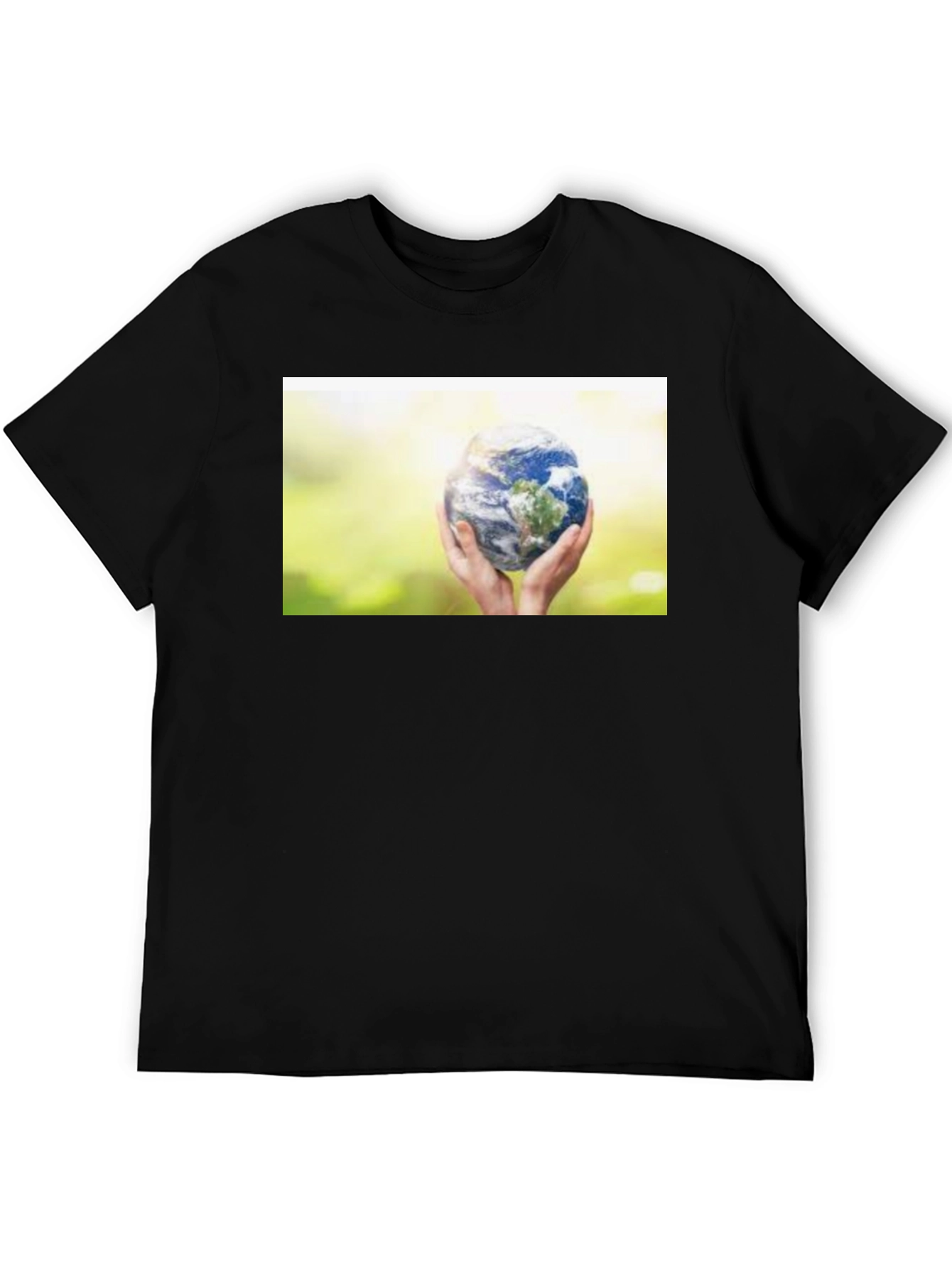 Earth Hands Graphic T-Shirt - Save the Planet Tee