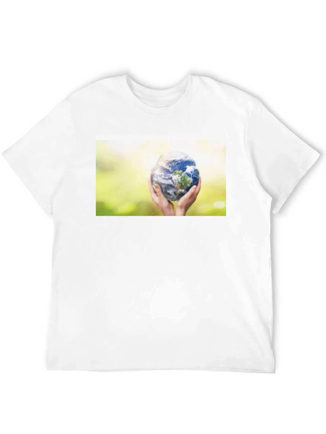 Earth Hands Graphic T-Shirt - Save the Planet Tee