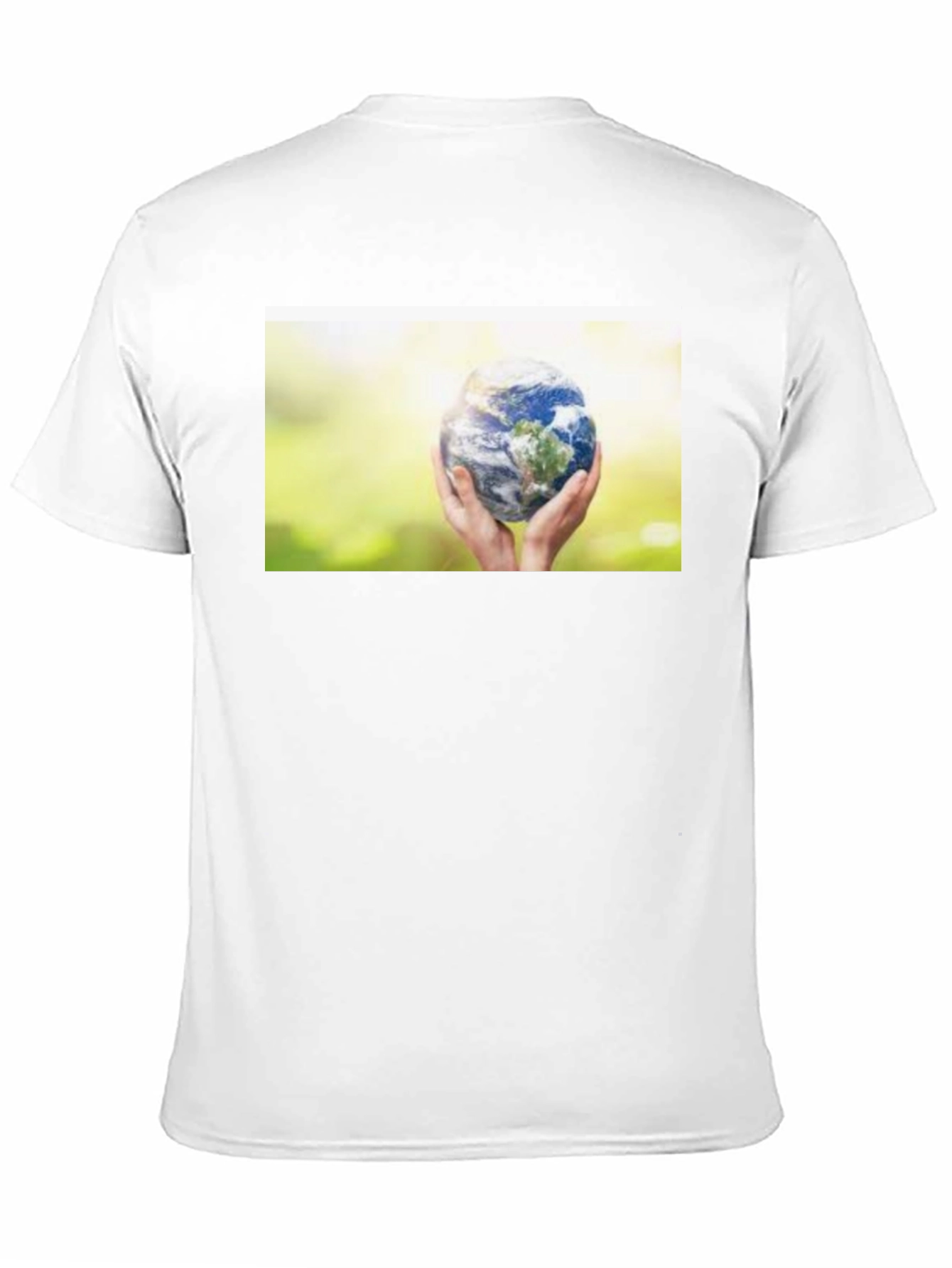 Earth Hands Graphic T-Shirt - Save the Planet Tee