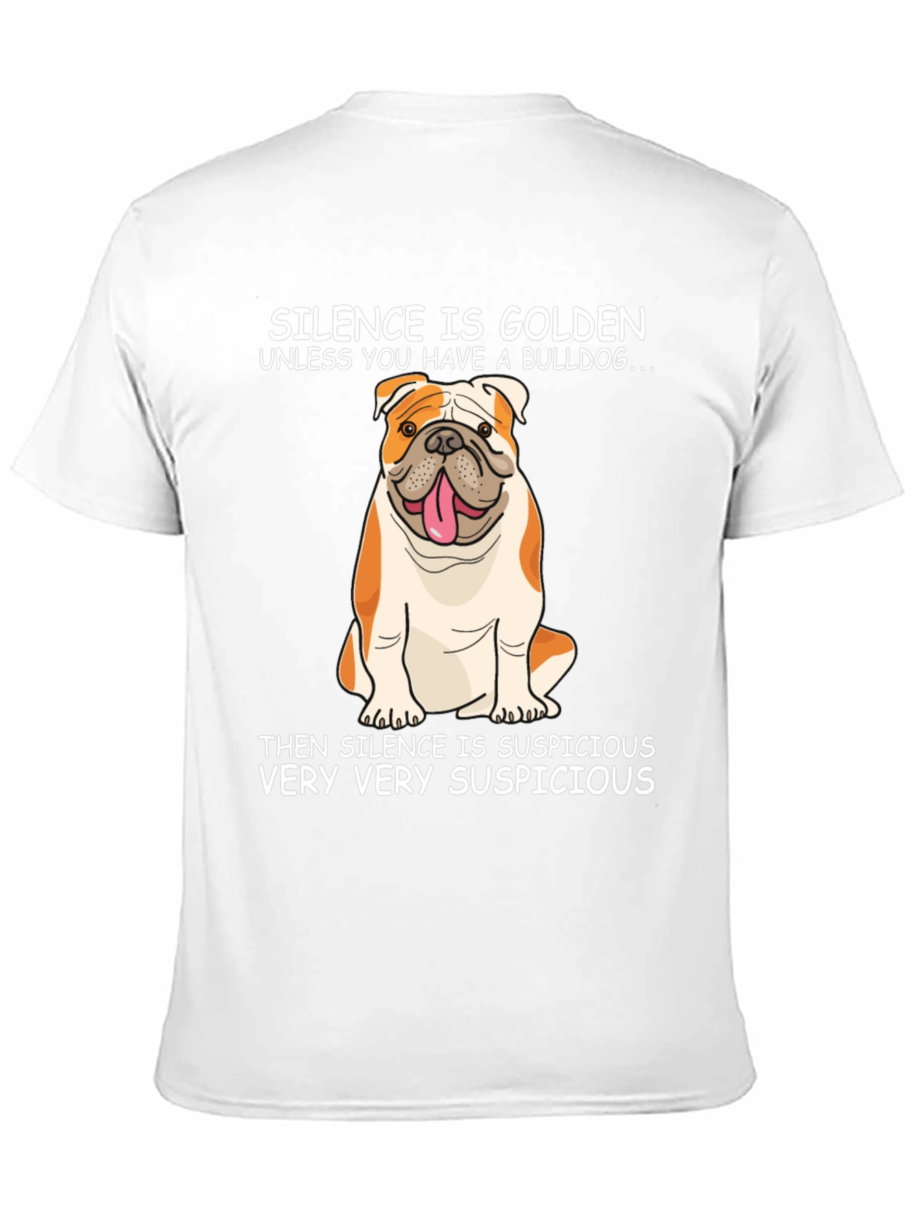 Bulldog Silence is Golden T-Shirt