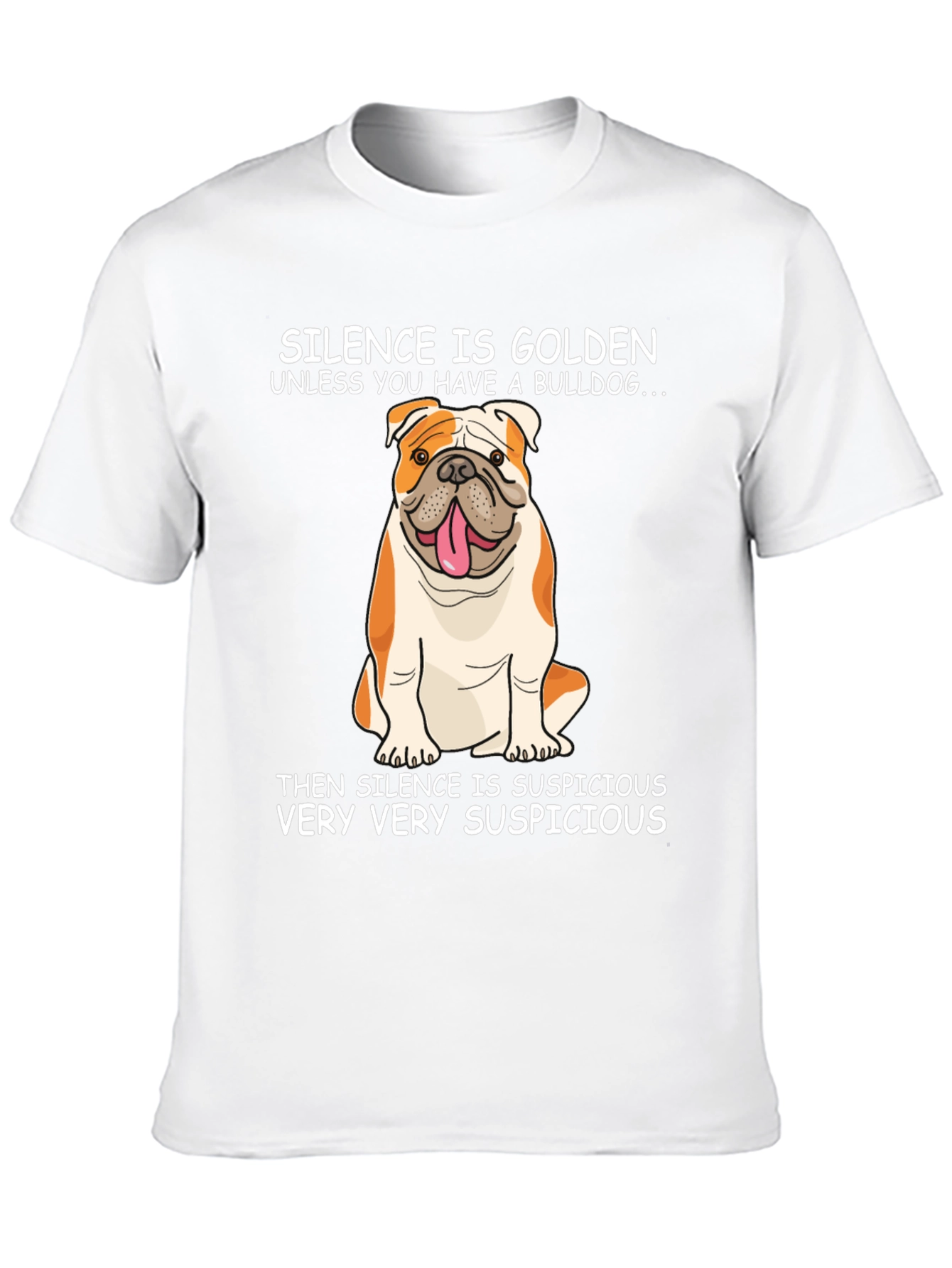 Bulldog Silence is Golden T-Shirt