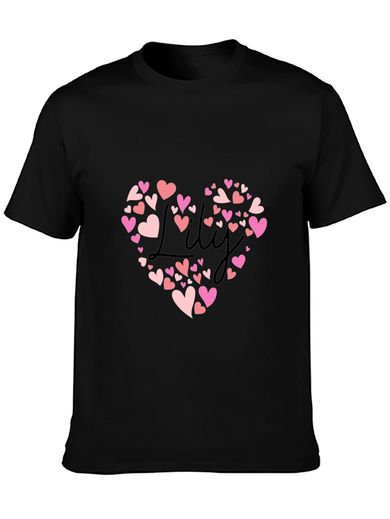 Lily Heart T-Shirt - Love Graphic Tee