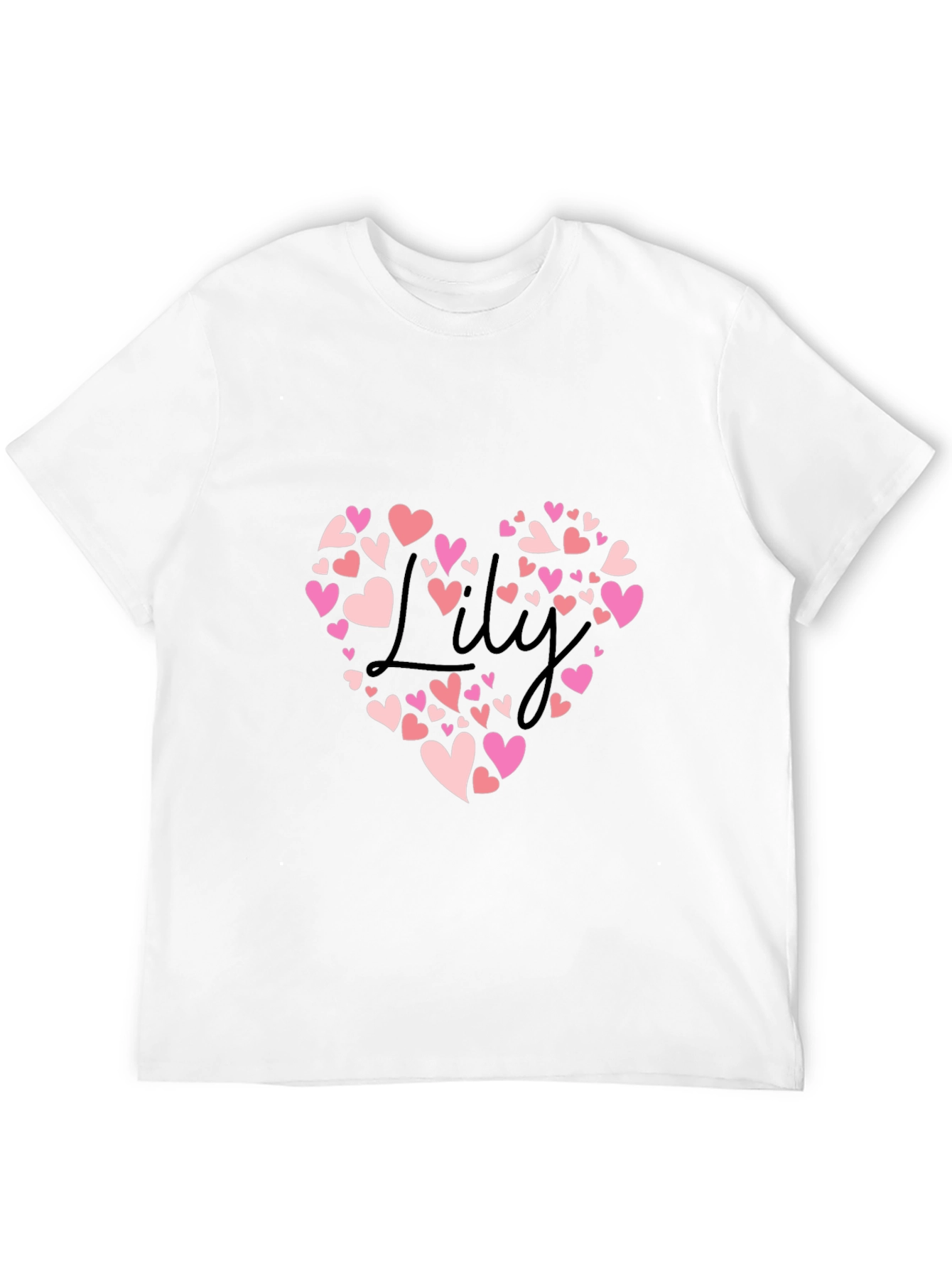 Lily Heart T-Shirt - Love Graphic Tee