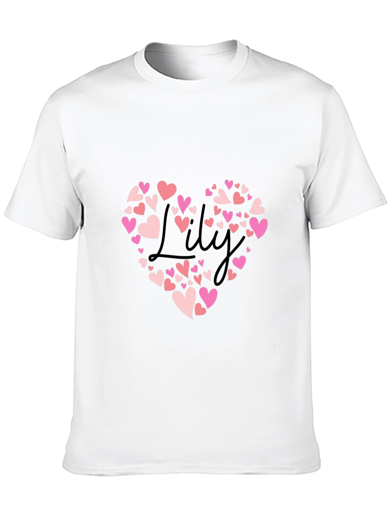 Lily Heart T-Shirt - Love Graphic Tee