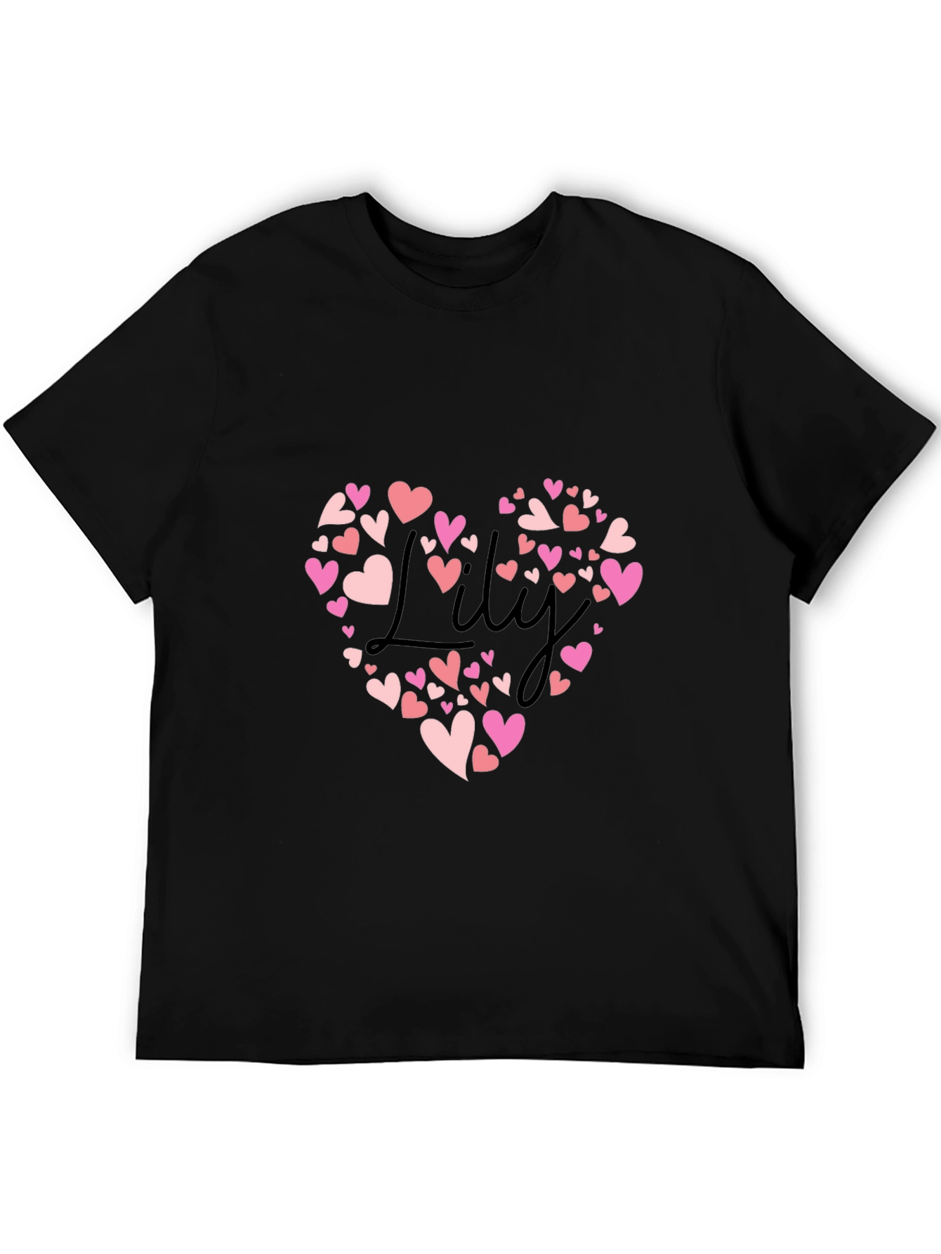 Lily Heart T-Shirt - Love Graphic Tee