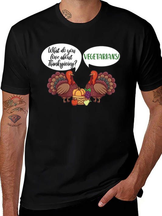 Thanksgiving Vegetarian Joke T-Shirt