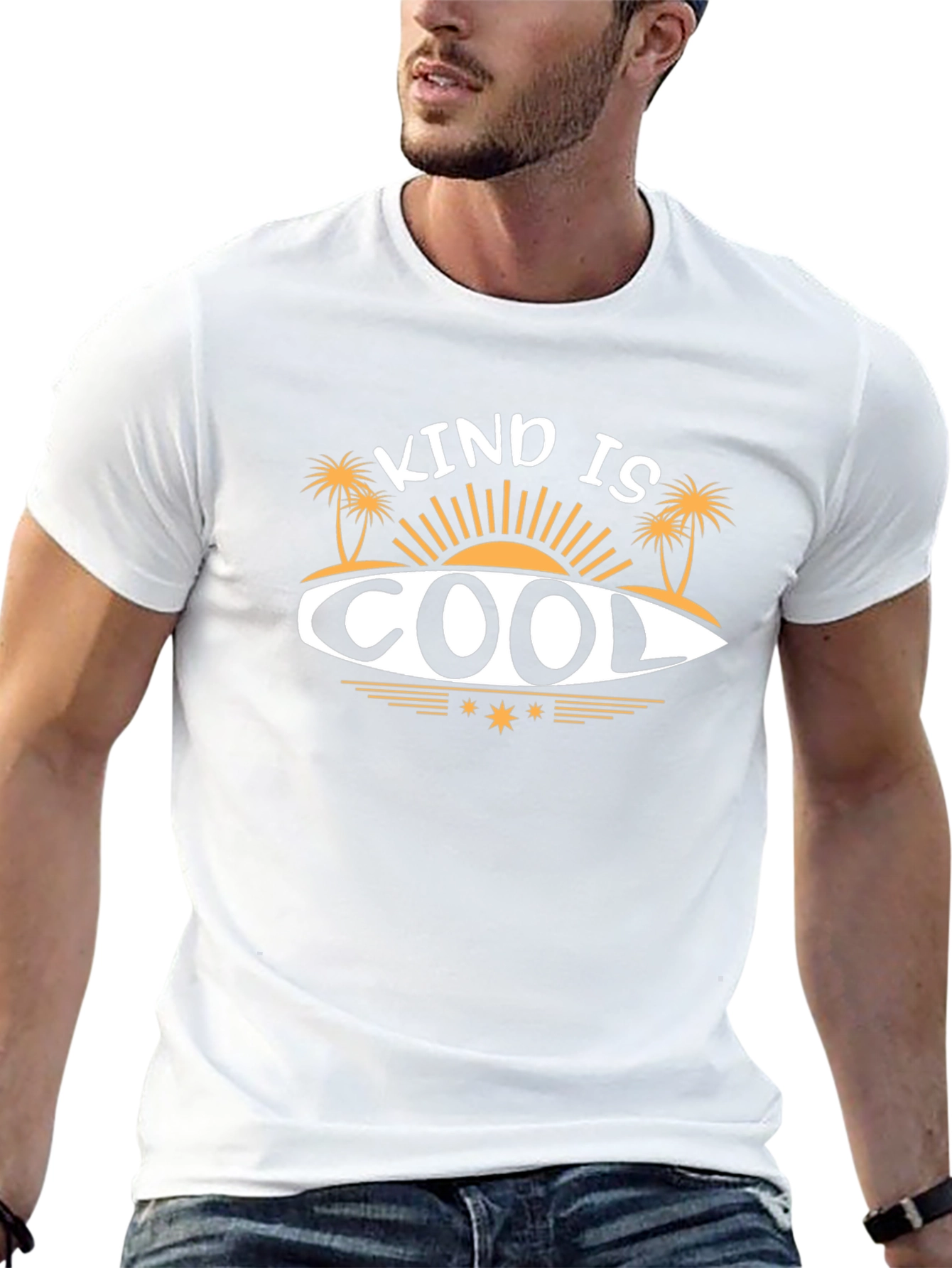 Kind is Cool Graphic Tee - Black