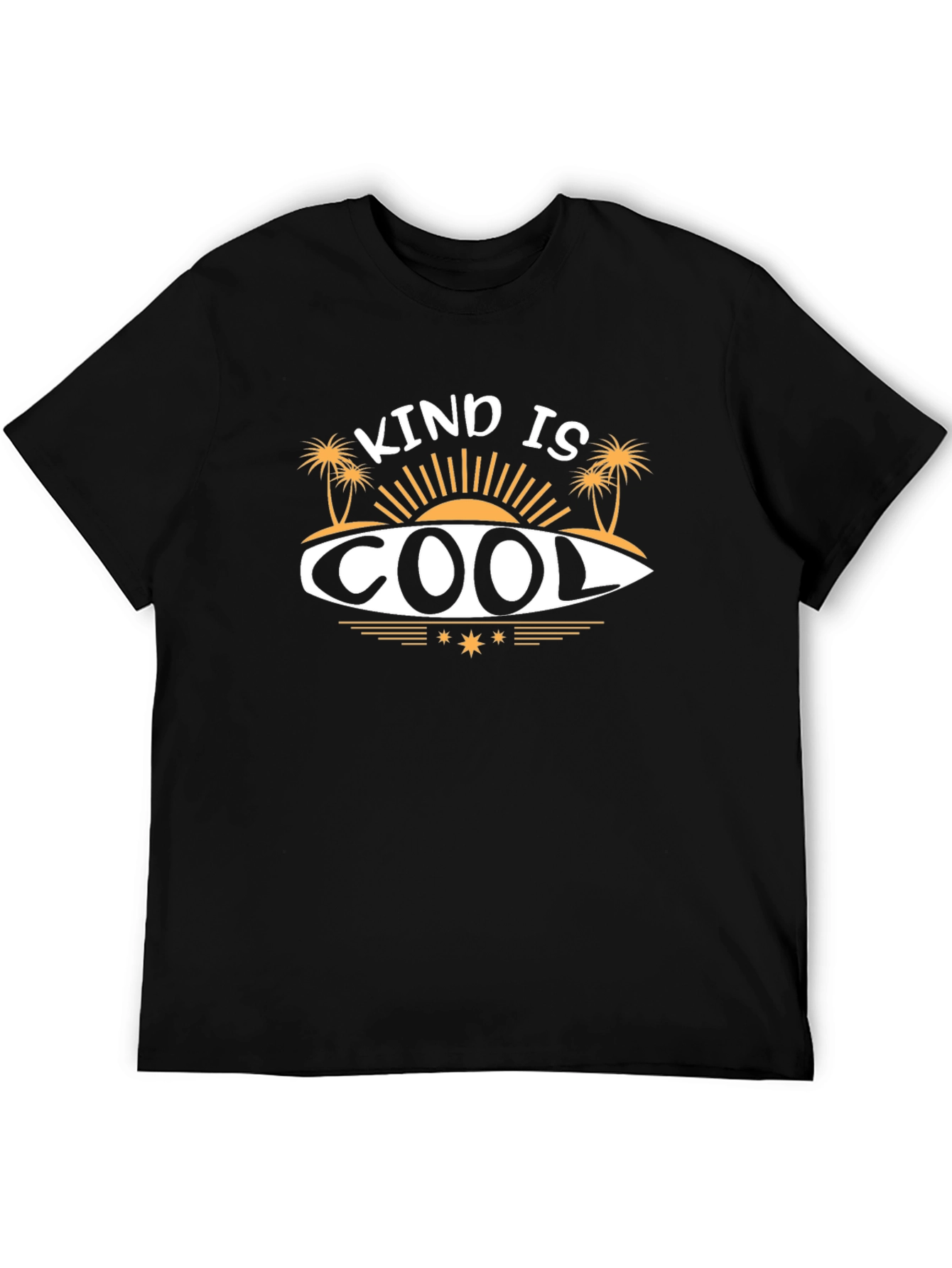 Kind is Cool Graphic Tee - Black