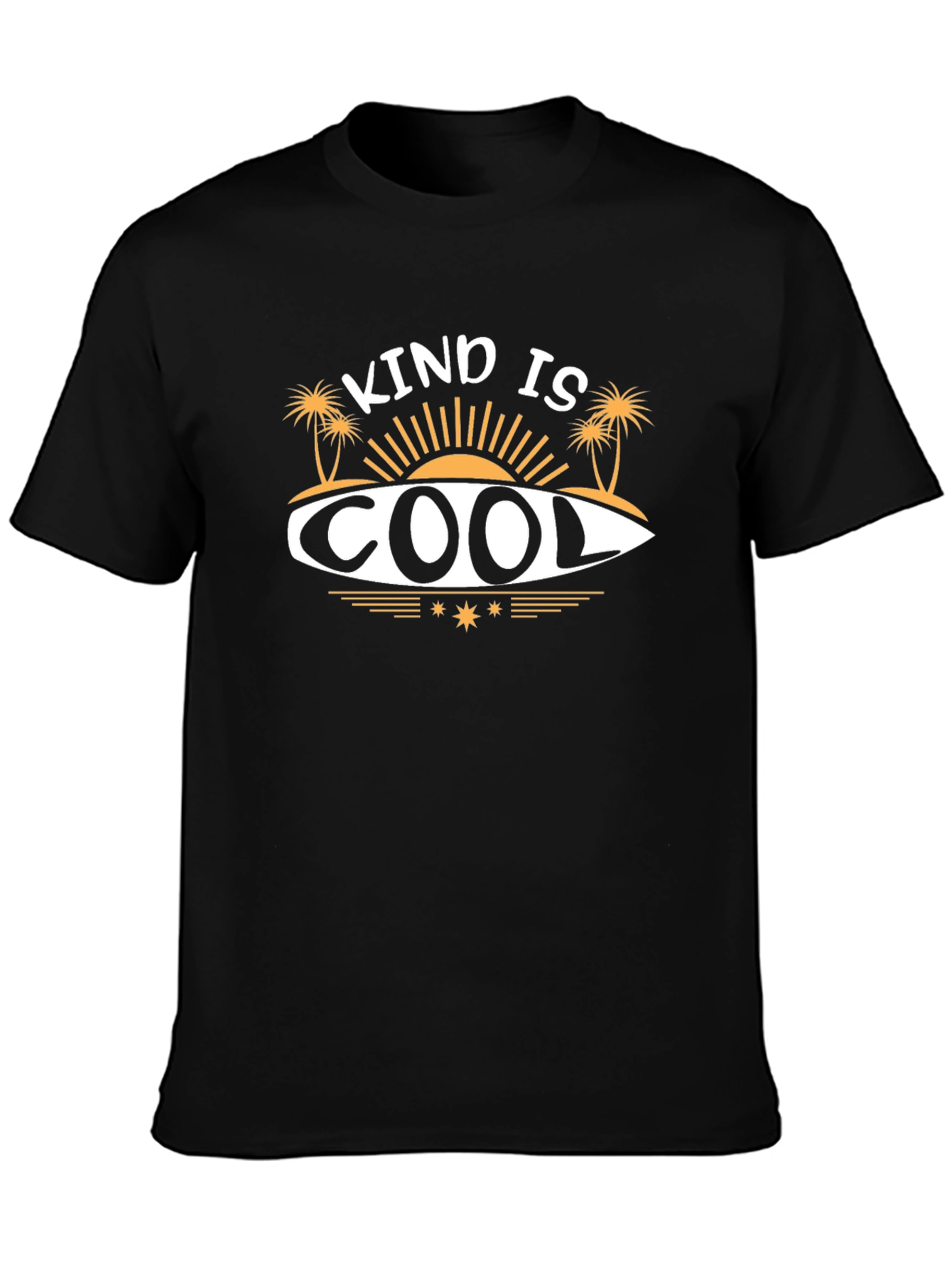 Kind is Cool Graphic Tee - Black