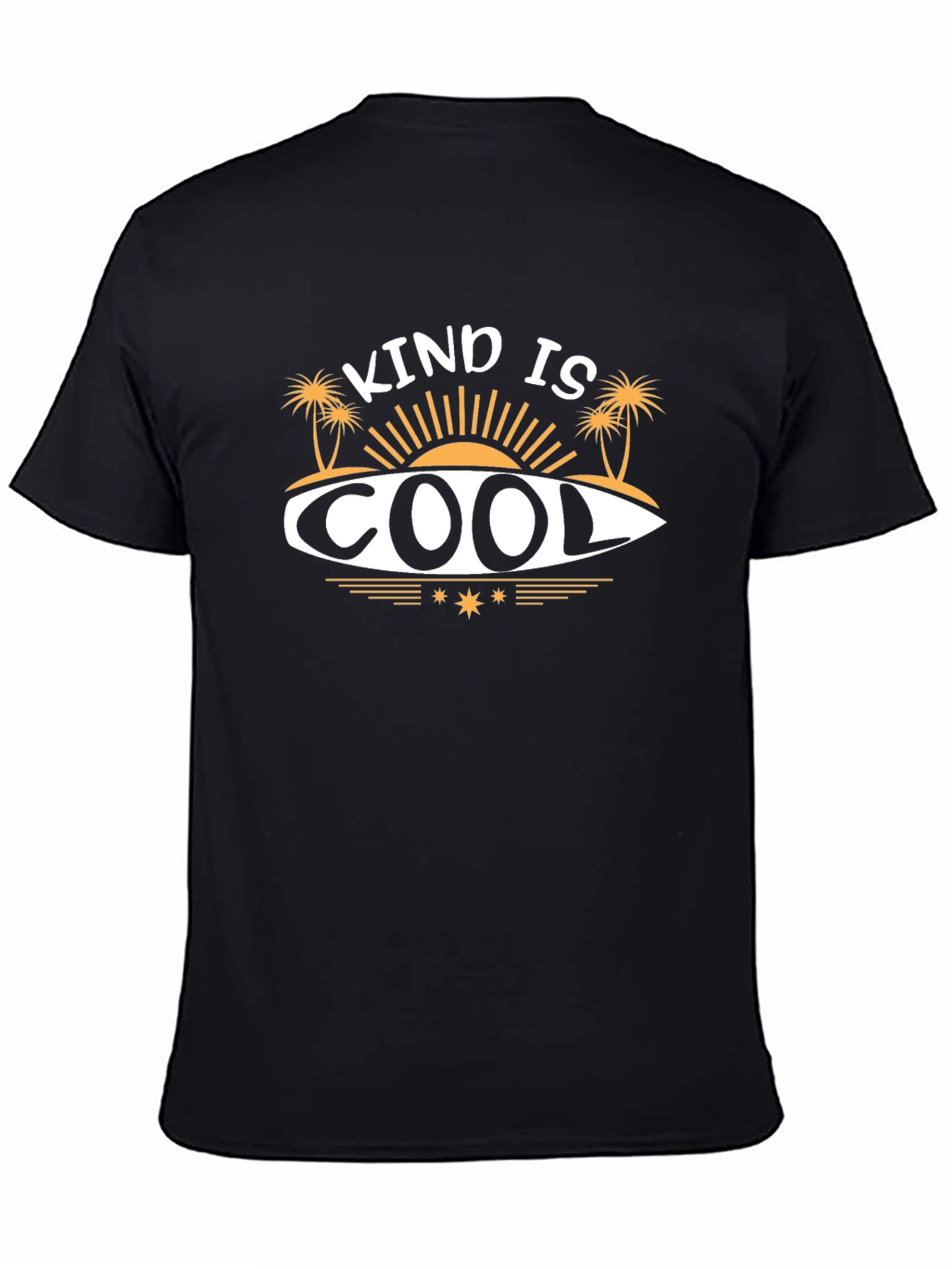 Kind is Cool Graphic Tee - Black