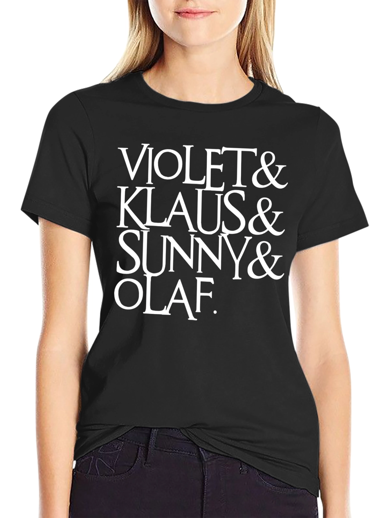 Violet Klaus Sunny and Olaf T-Shirt